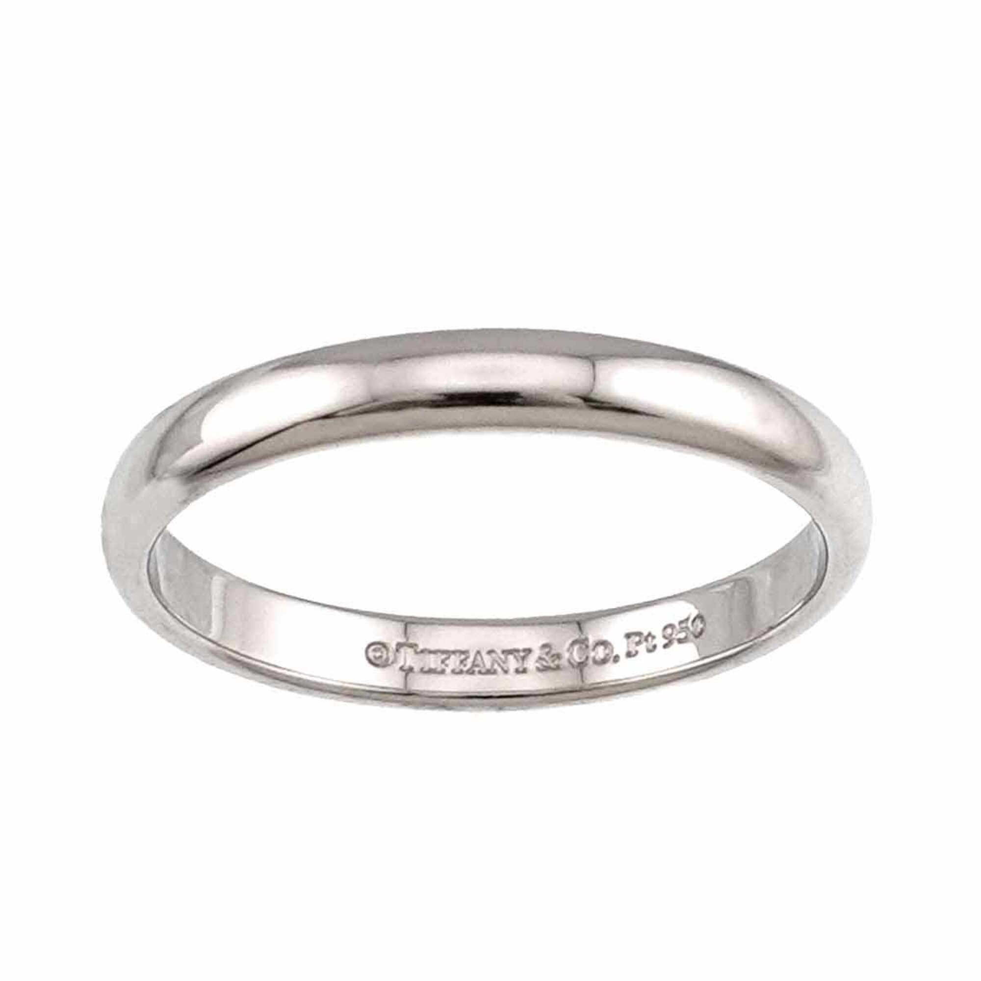Tiffany Platinum 950 Band Ring (Pre-Owned)