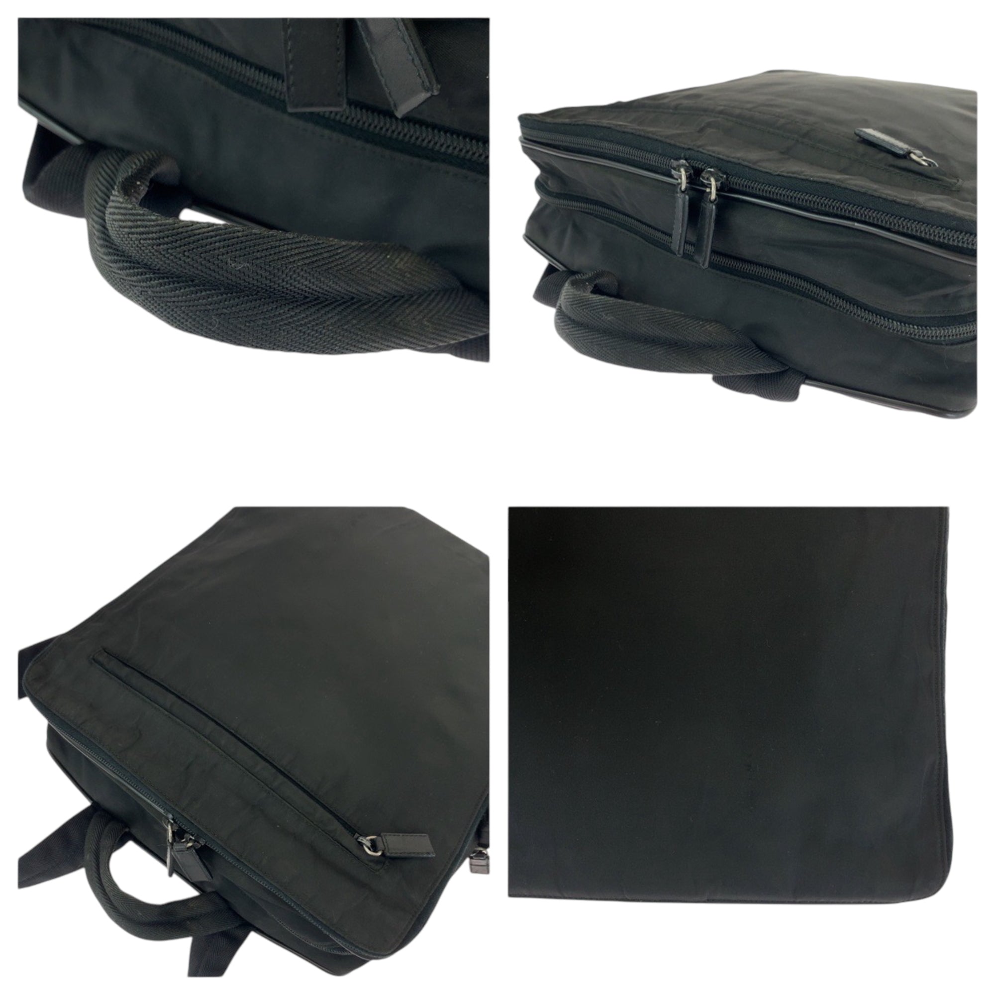 Prada Black Nylon Backpack (Pre-Owned)