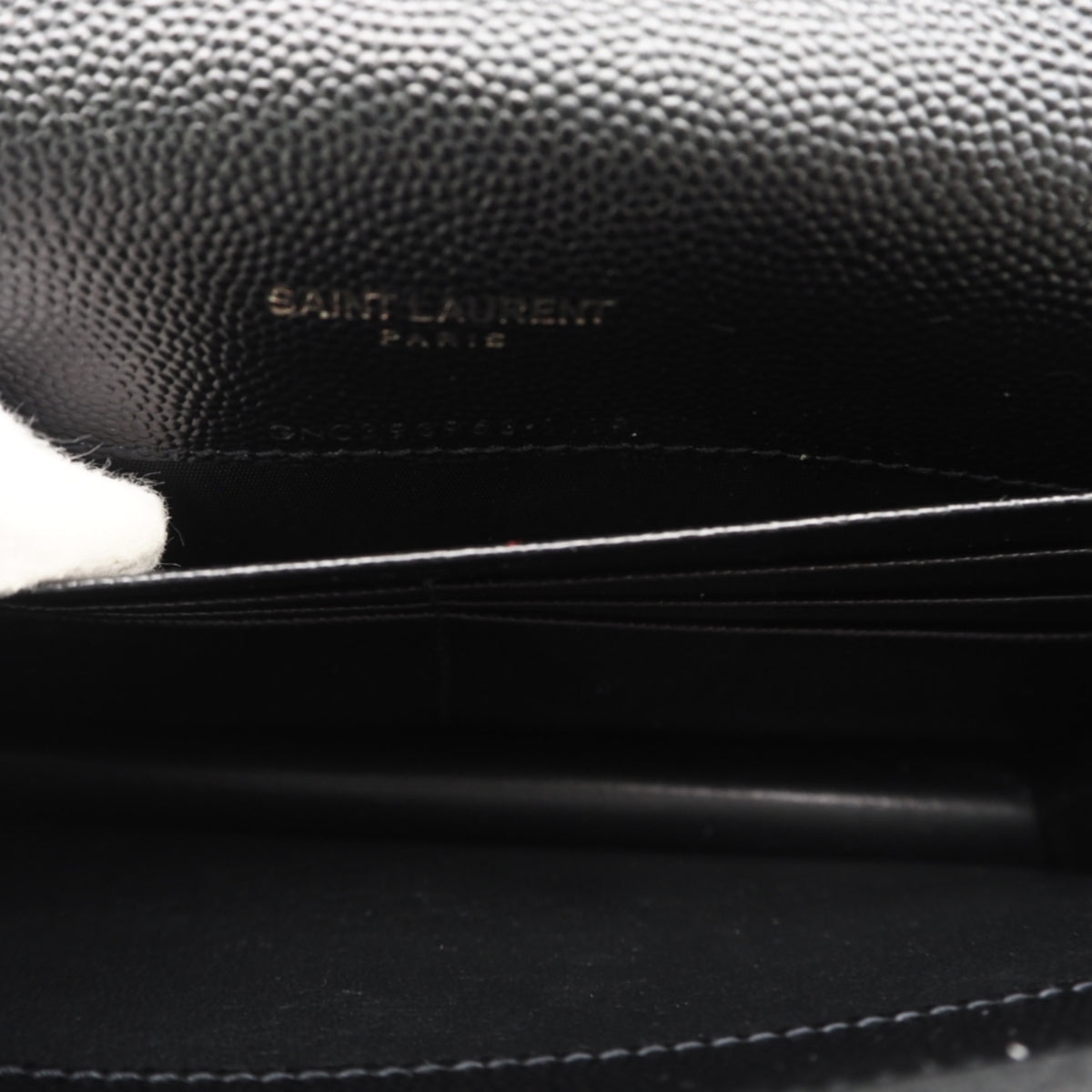 Yves Saint Laurent Black Leather Shoulder Bag (Pre-Owned)