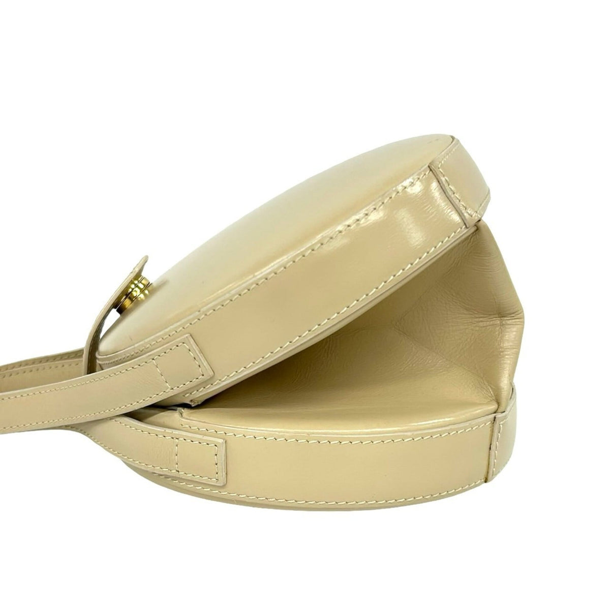 Loewe Beige Leather Handbag Shoulder Bag (Pre-Owned)