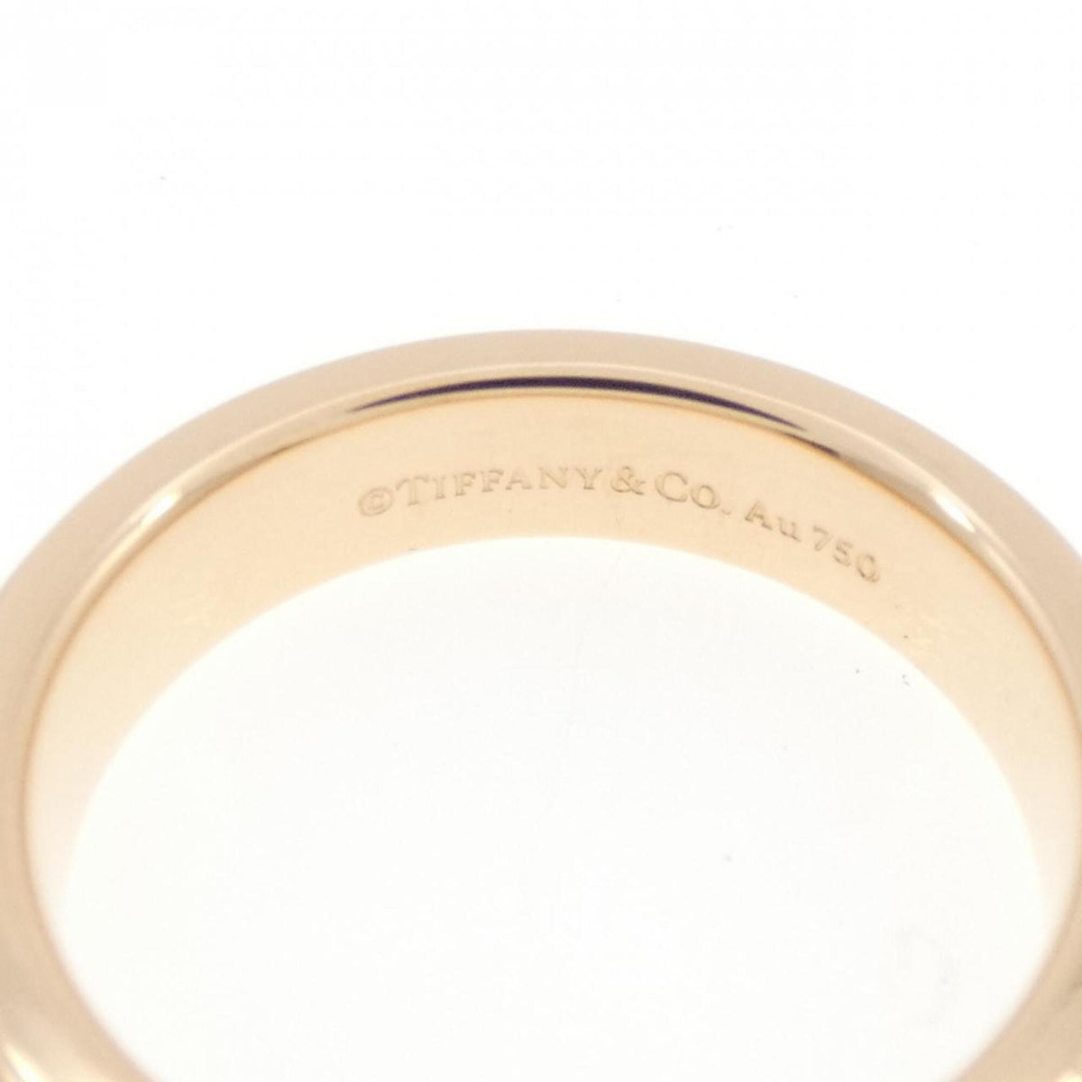 Tiffany Pink Gold (18K) Band Ring (Pre-Owned)