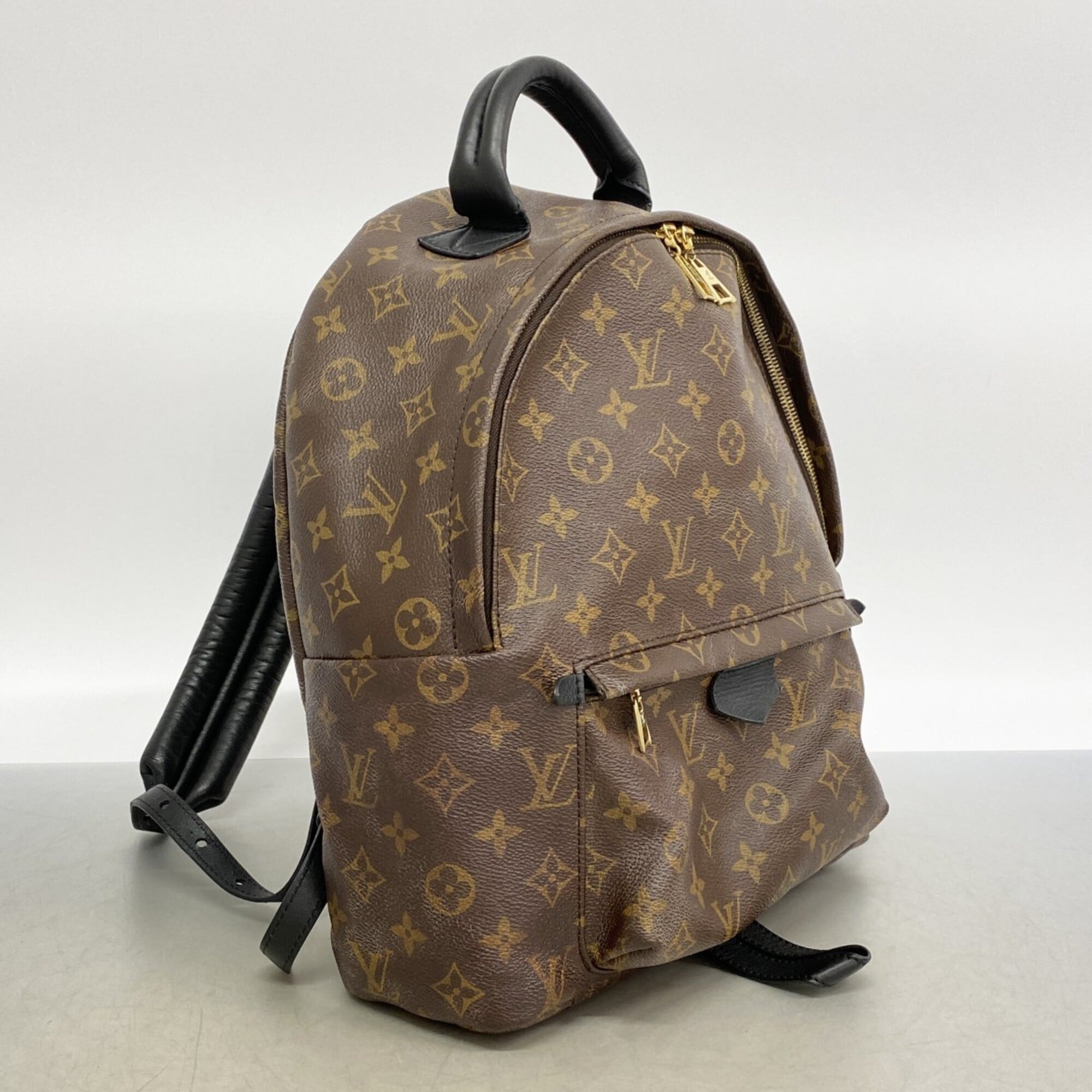 Louis Vuitton Black Brown Backpack (Pre-Owned)