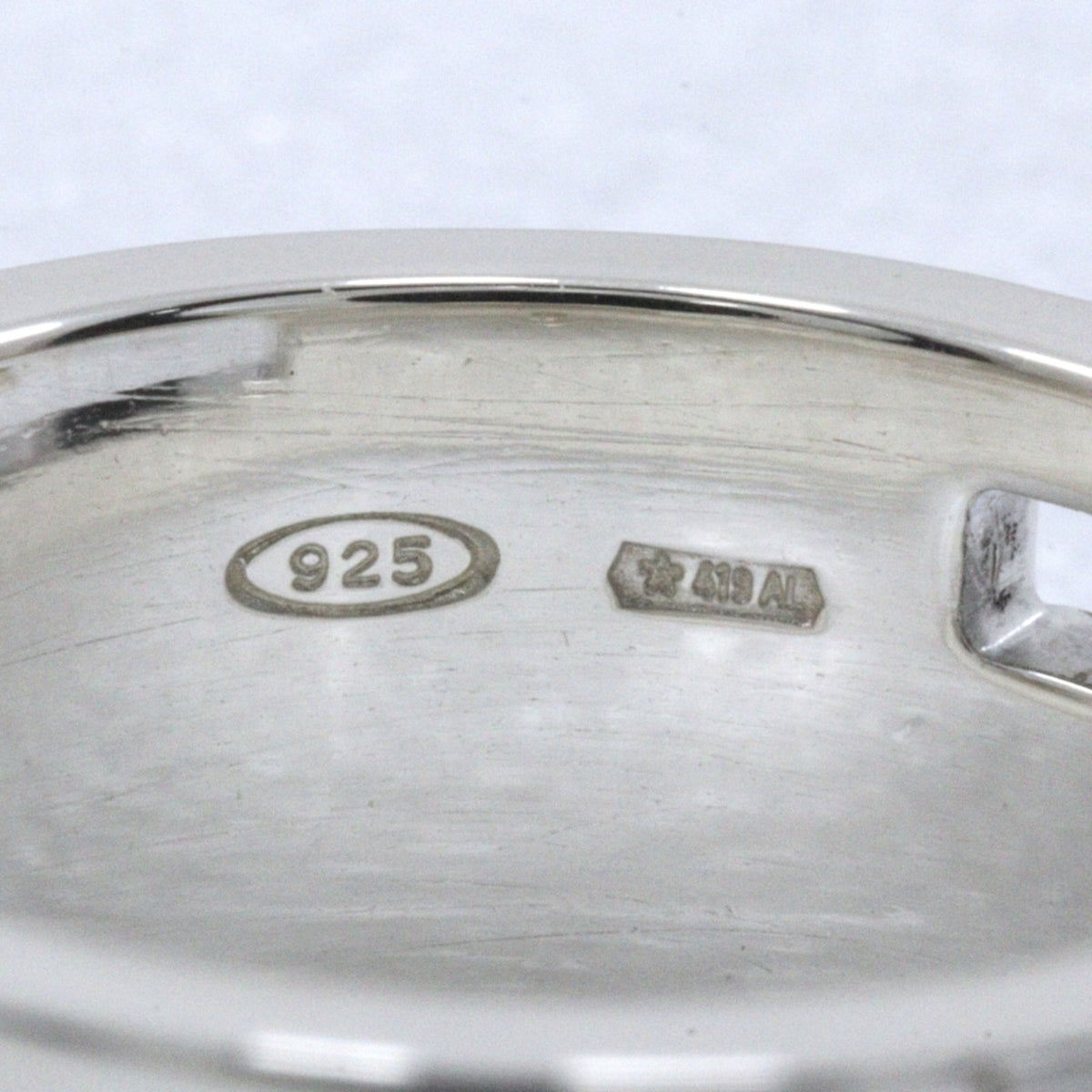 Gucci Silver 925 Band Ring (Pre-Owned)