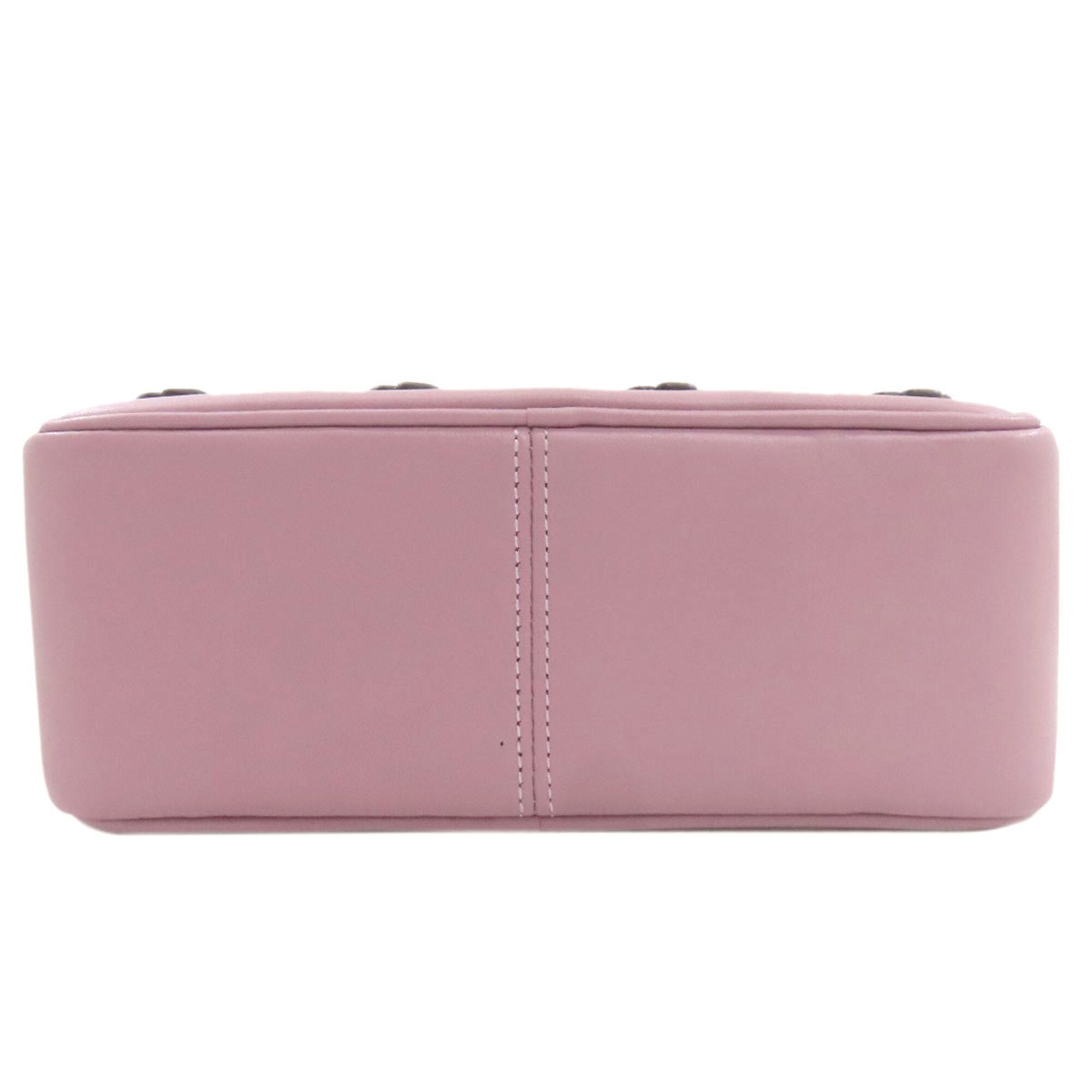 Coach Pink Leather Handbag (Pre-Owned)