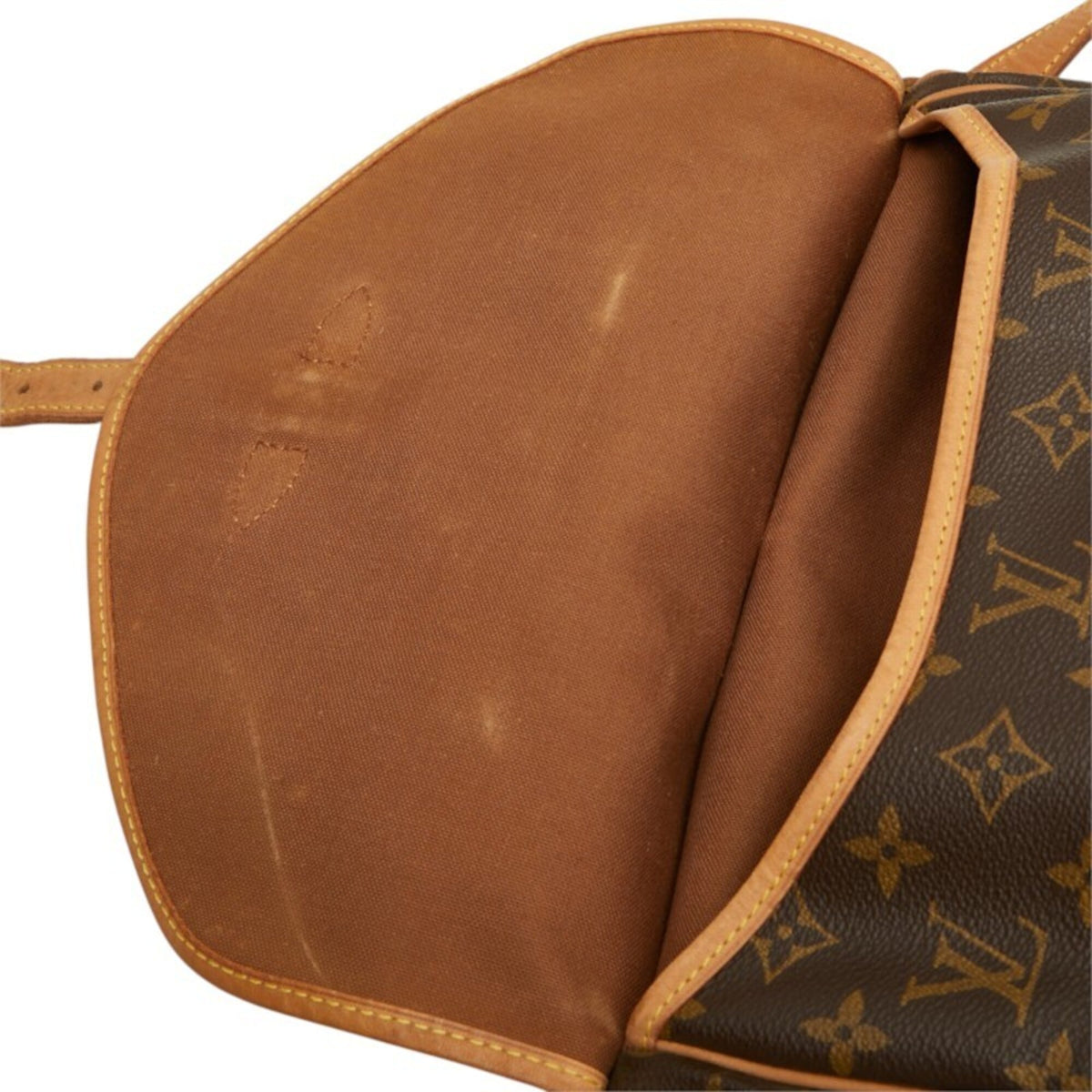 Louis Vuitton Monogram Brown Pvc Leather Shoulder Bag (Pre-Owned)