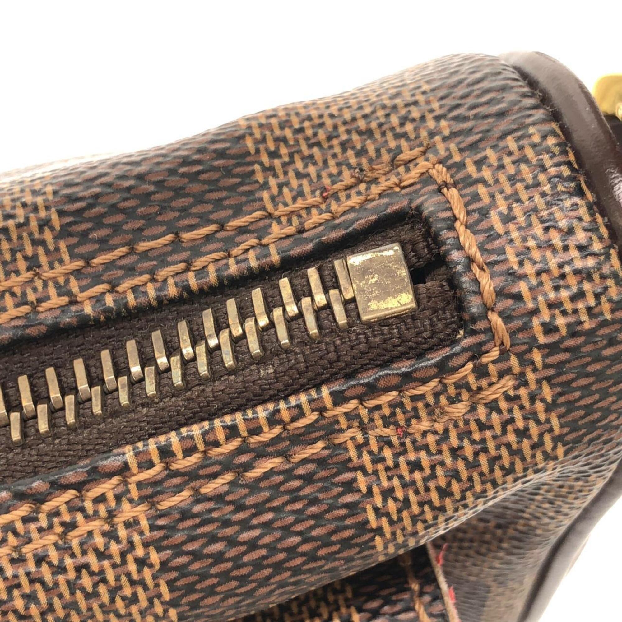 Louis Vuitton Ebene Coated Canvas Shoulder Bag (Pre-Owned)