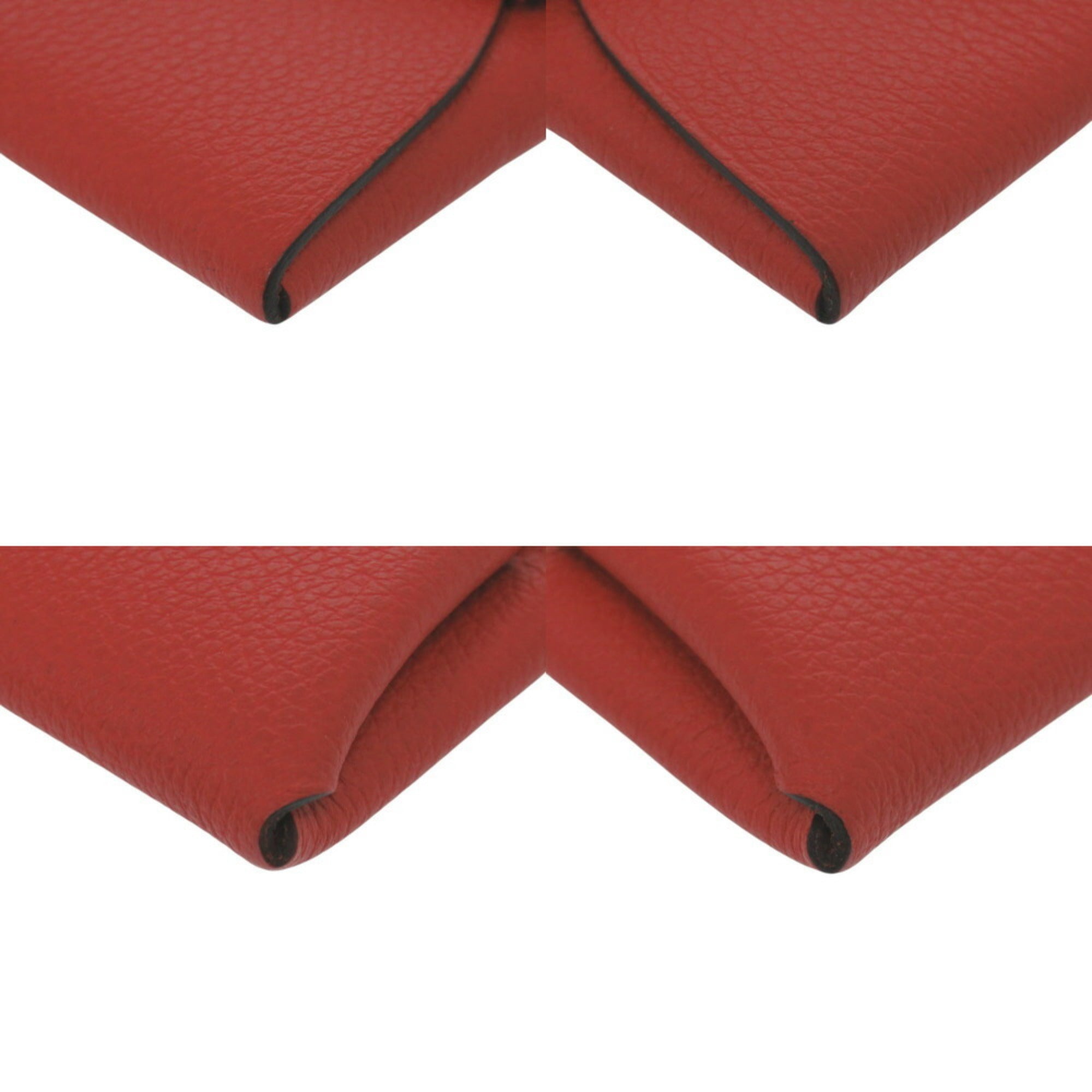 Hermes Evercalf Leather Coin Purse/Coin Case (Pre-Owned)