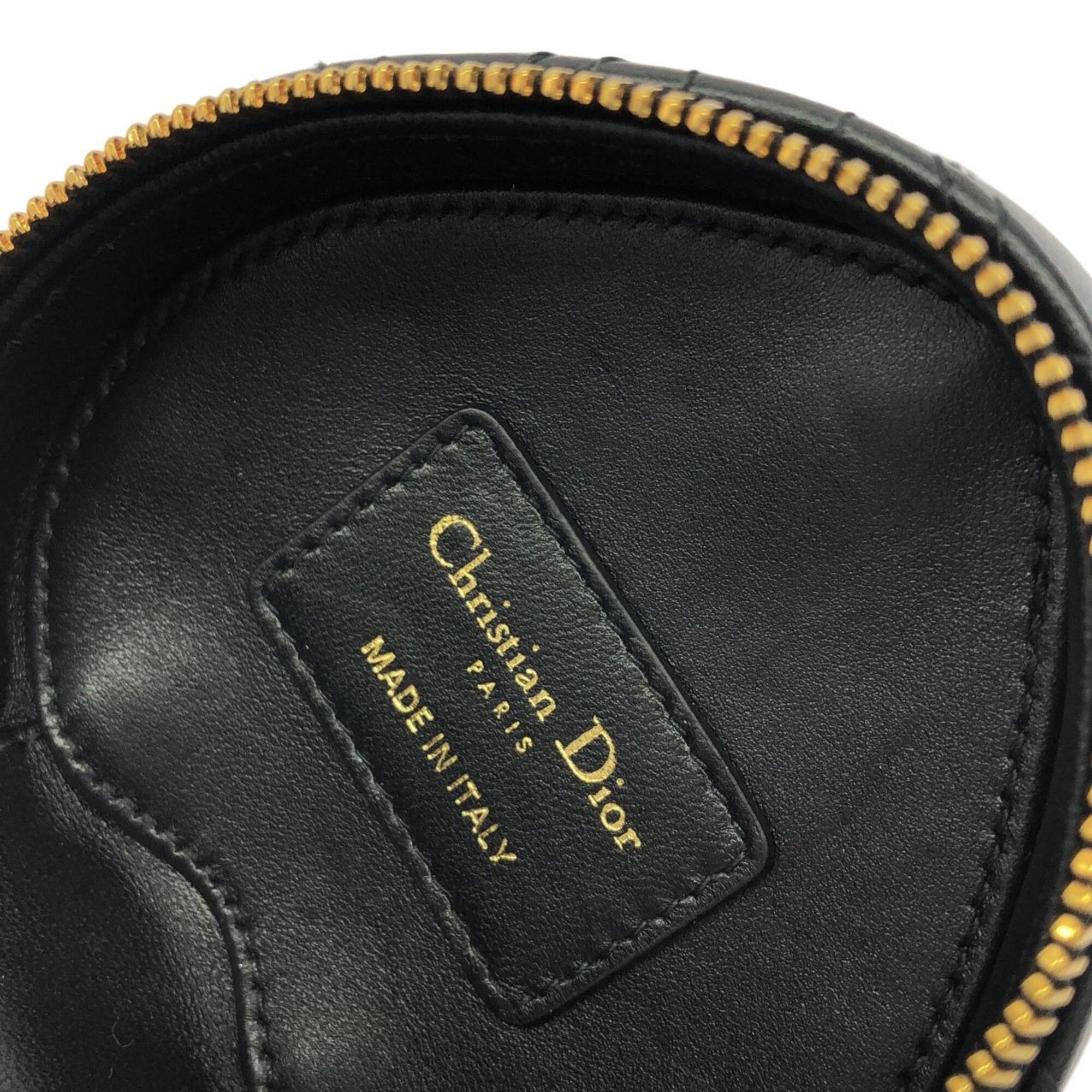 Christian Dior Black Leather Shoulder Bag (Pre-Owned)