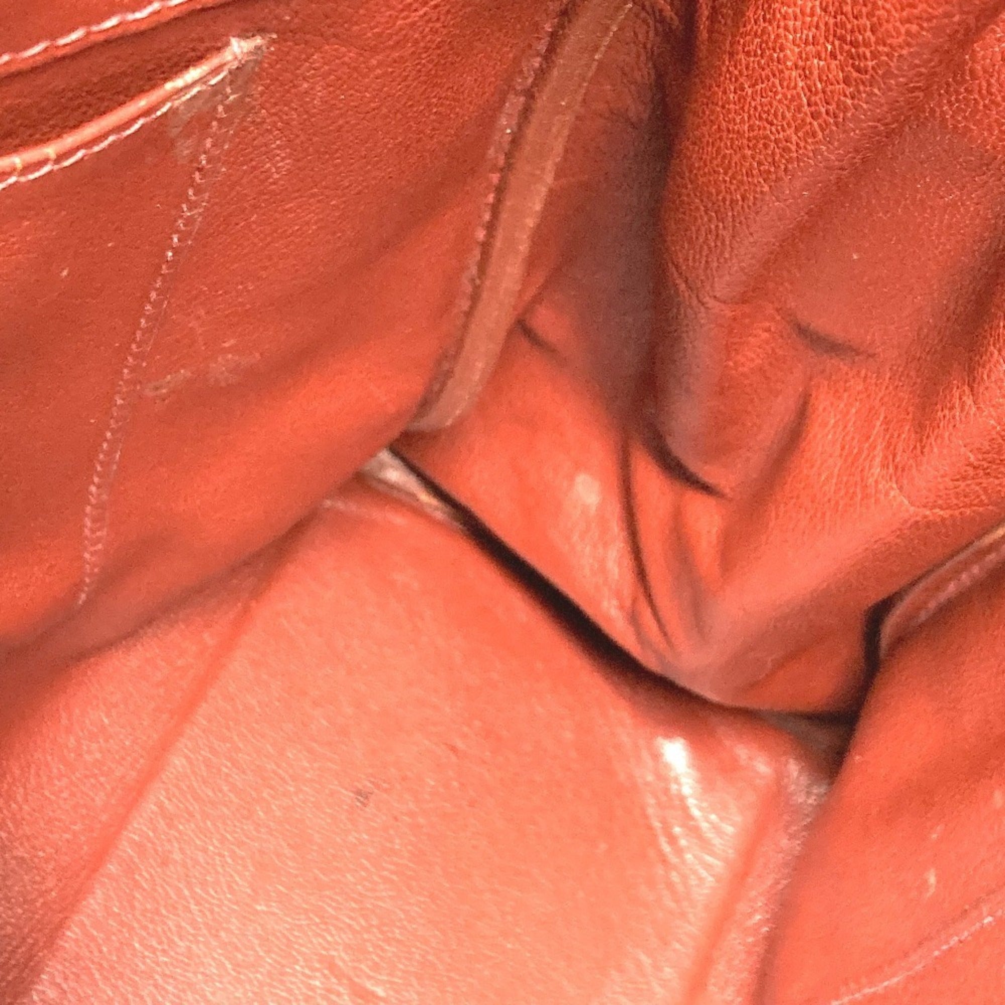 Hermes Kelly Brown Leather Shoulder Bag (Pre-Owned)