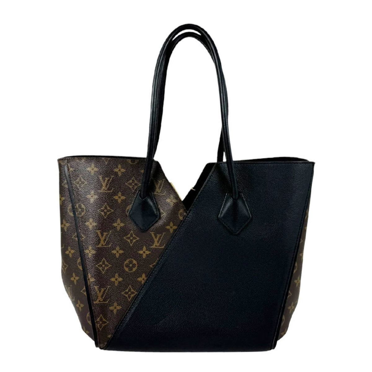 Louis Vuitton Black Brown Monogram Monogram Handbag (Pre-Owned)