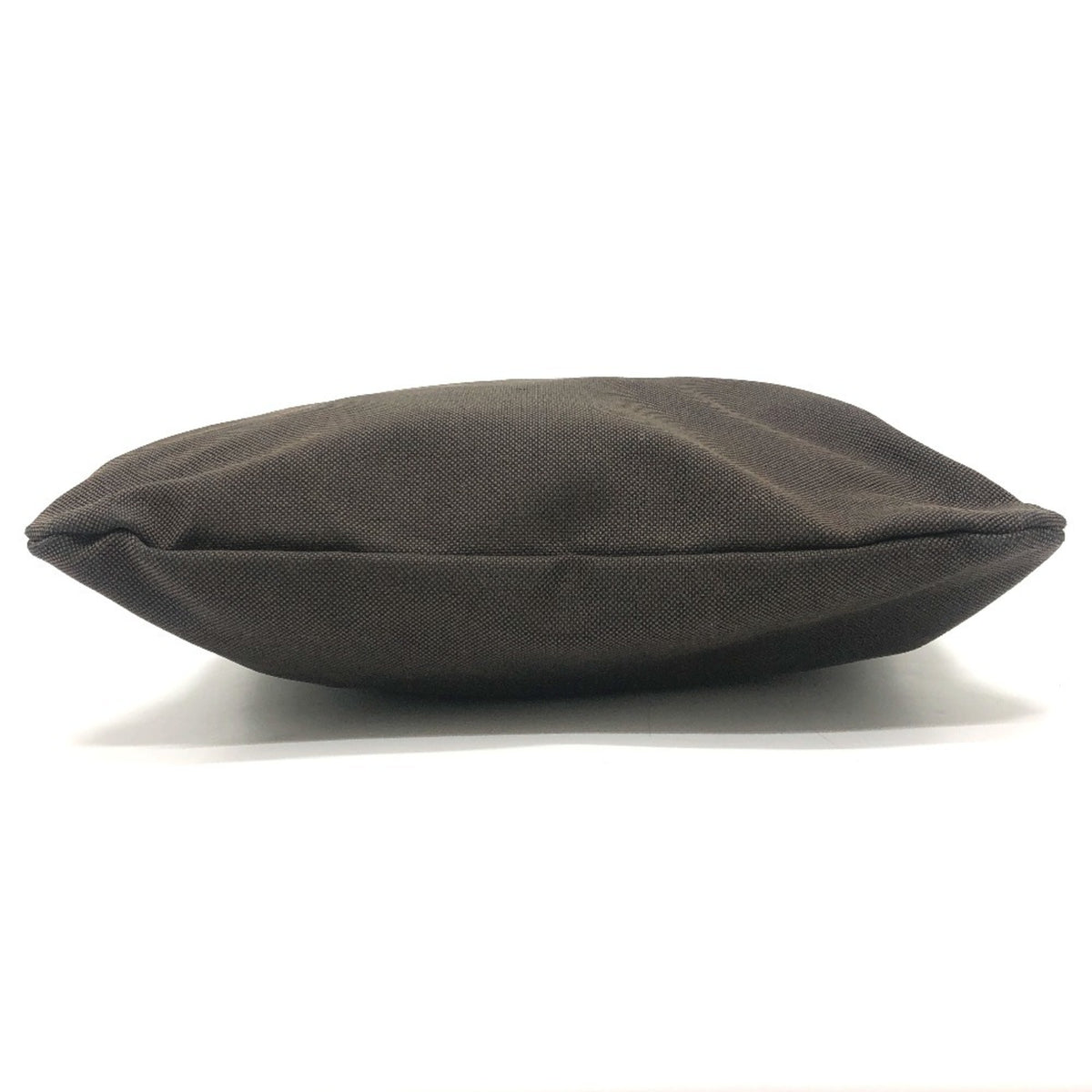 Prada Brown Canvas Pochette Shoulder Bag (Pre-Owned)