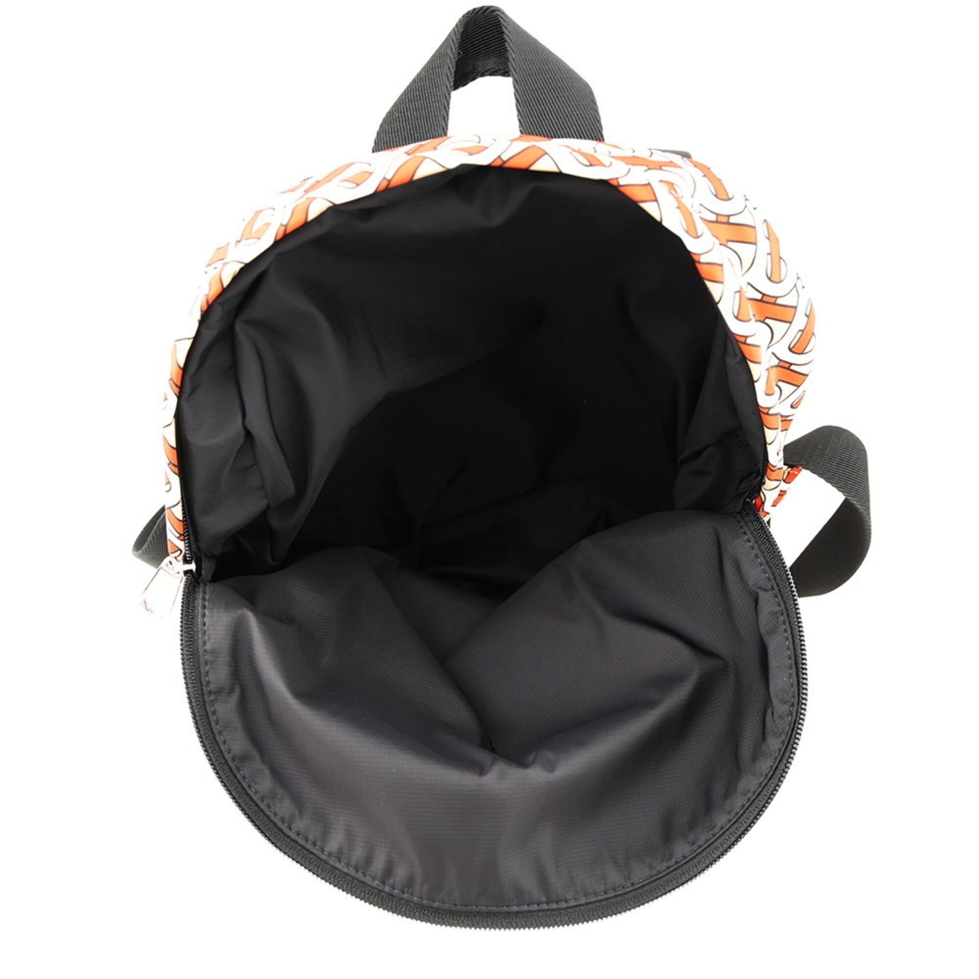 Burberry Beige Orange White Nylon Backpack Handbag Sling Bag (Pre-Owned)