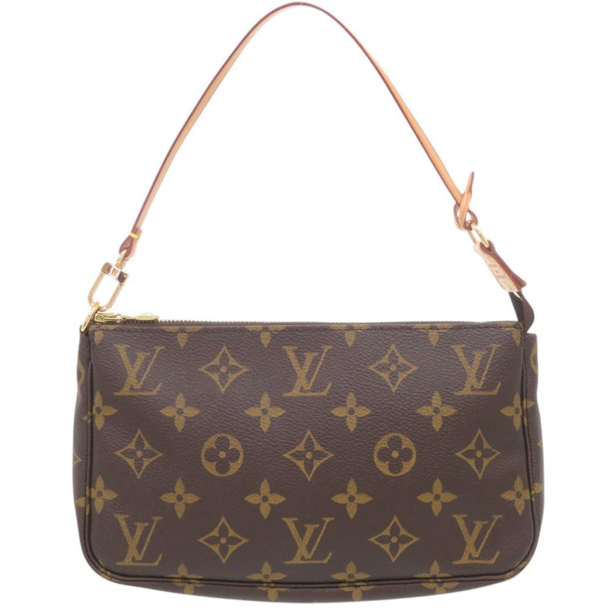 Louis Vuitton Brown Monogram Monogram Handbag Pochette Pouch (Pre-Owned)