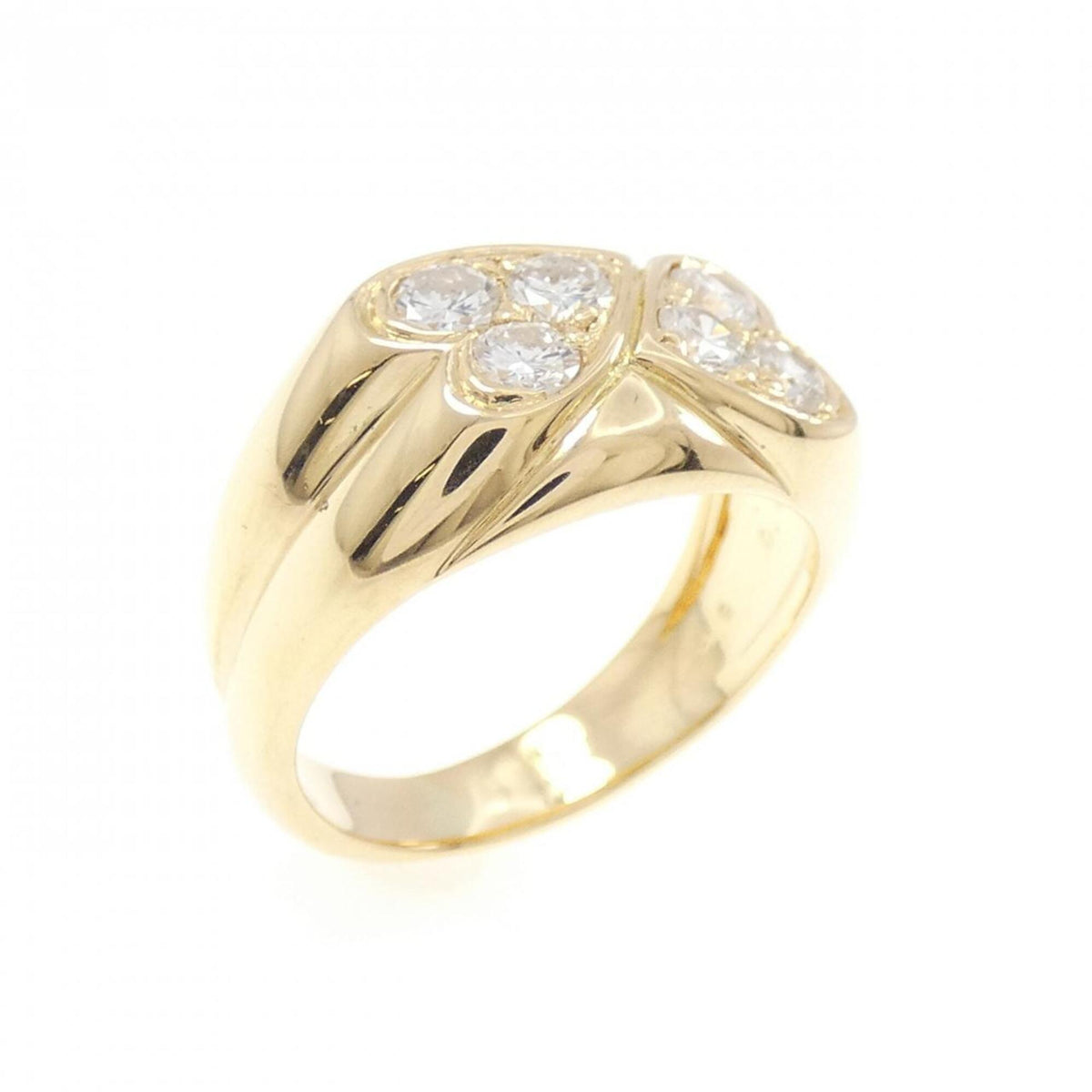 Van Cleef & Arpels Yellow Gold (18K) Band Ring (Pre-Owned)