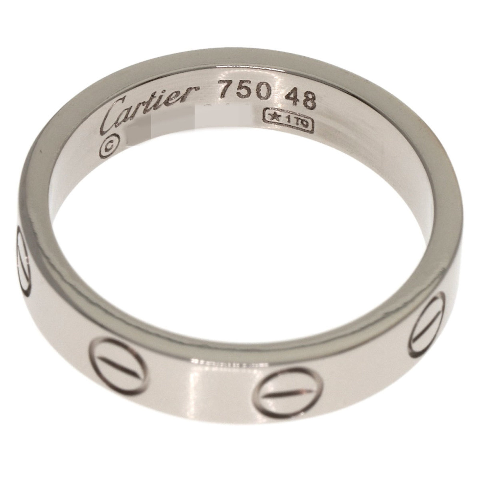 Cartier White Gold (18K) Band Ring (Pre-Owned)