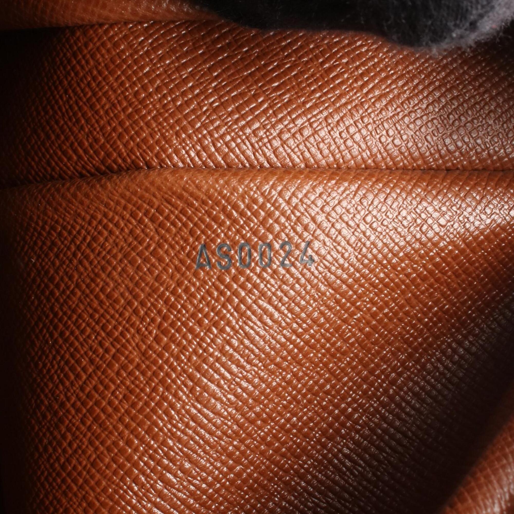 Louis Vuitton Brown Pvc Leather Handbag Shoulder Bag (Pre-Owned)