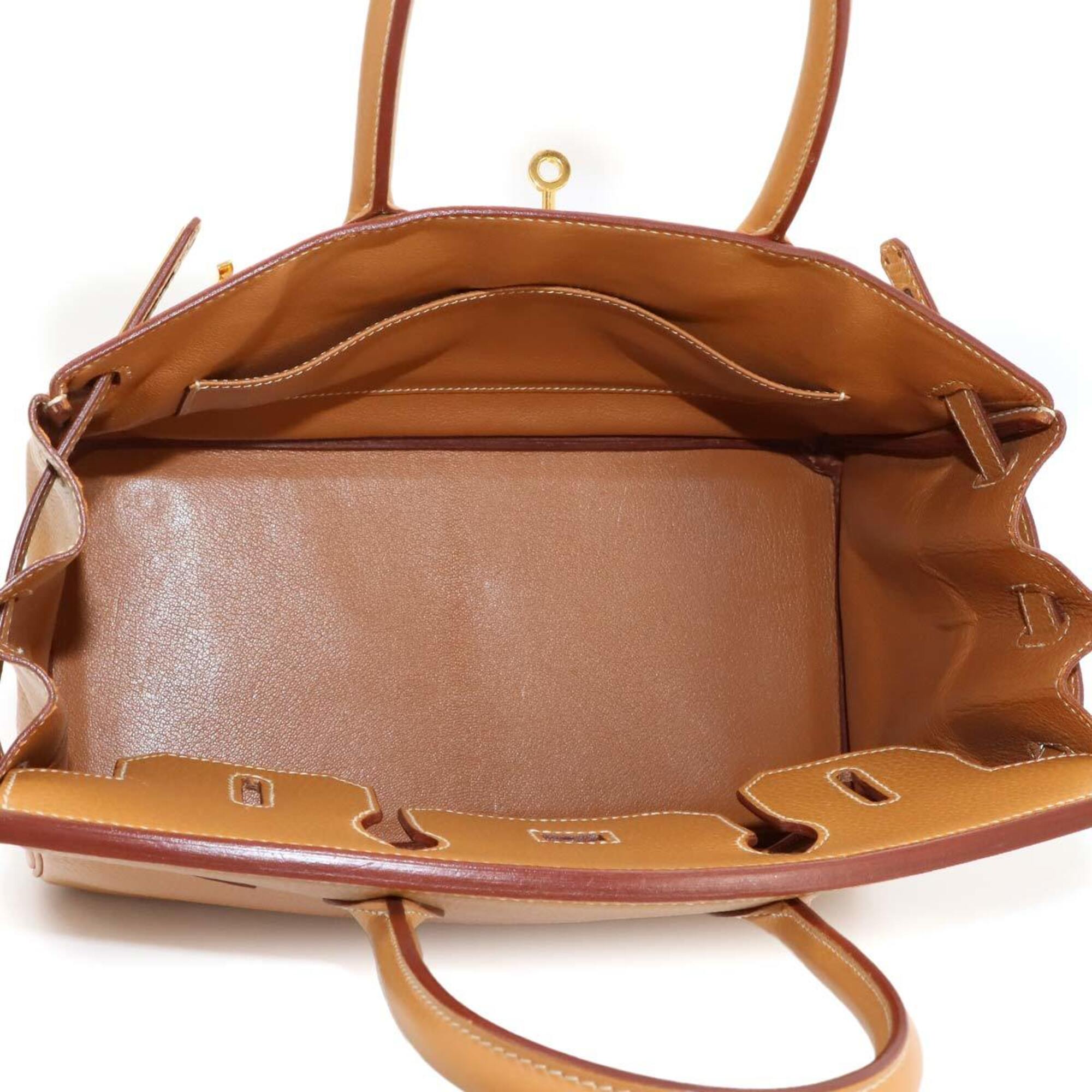 Hermes Natural Ardennes Leather Handbag (Pre-Owned)
