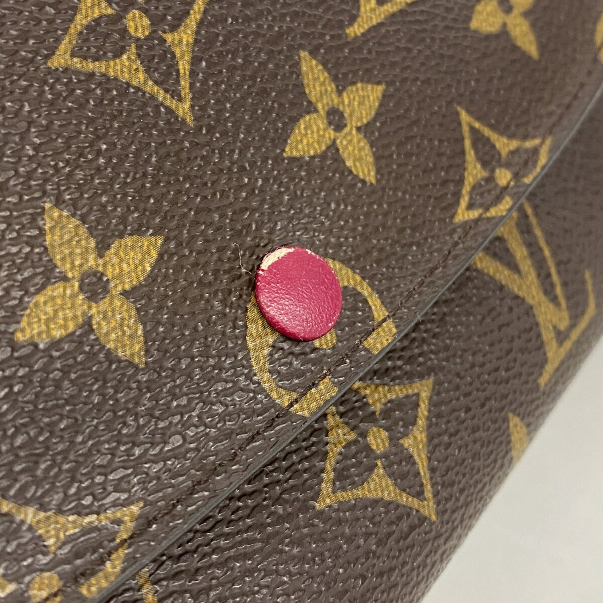 Louis Vuitton Fuchsia Long Wallet (Bi-Fold) (Pre-Owned)