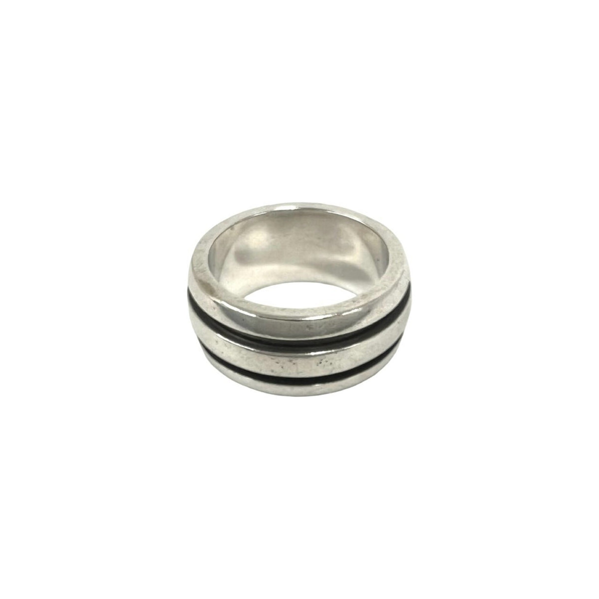 Tiffany Silver Silver 925 Band Ring (Pre-Owned)