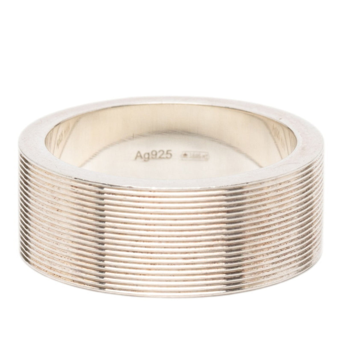 Gucci Silver 925 Band Ring (Pre-Owned)