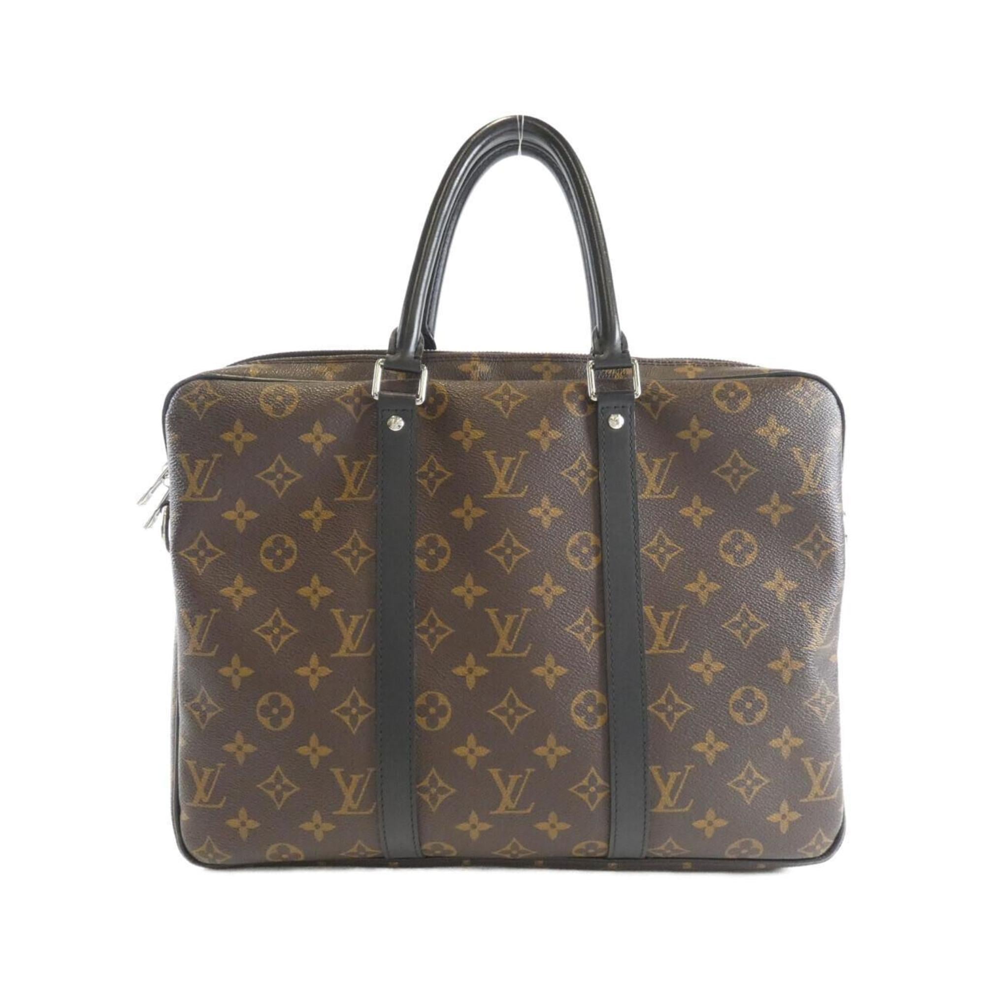 Louis Vuitton Marron Coated Canvas Handbag (Pre-Owned)