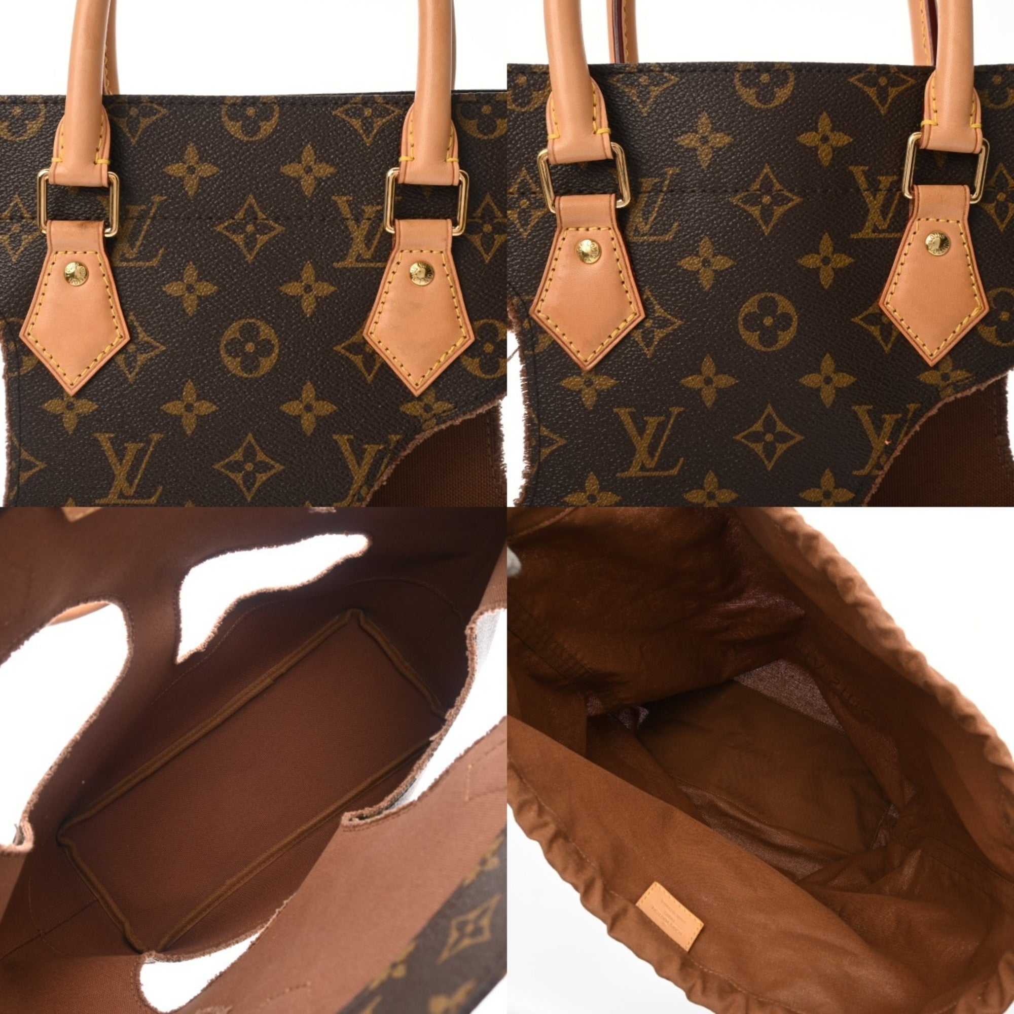 Louis Vuitton Brown Monogram Tote Bag (Pre-Owned)