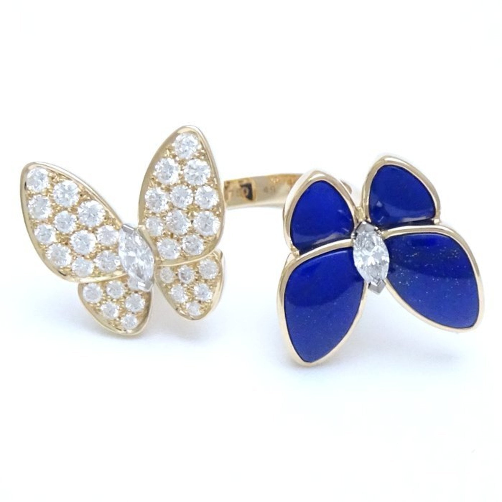 Van Cleef & Arpels Yellow Gold (18K) Band Ring (Pre-Owned)