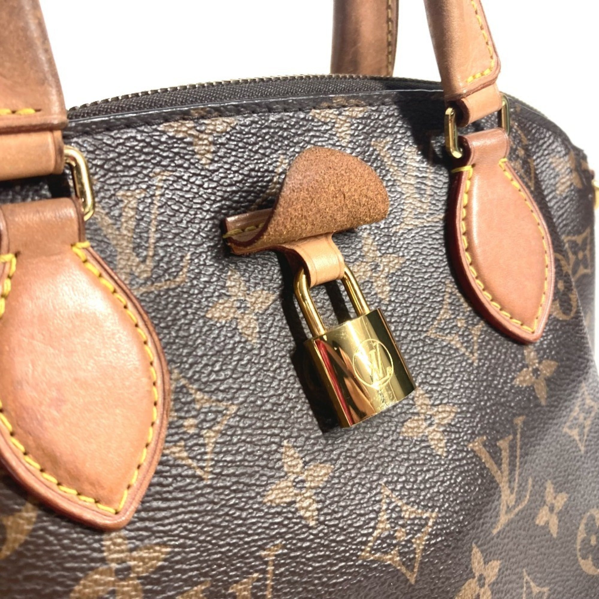 Louis Vuitton Brown Monogram Monogram Handbag Tote Bag (Pre-Owned)