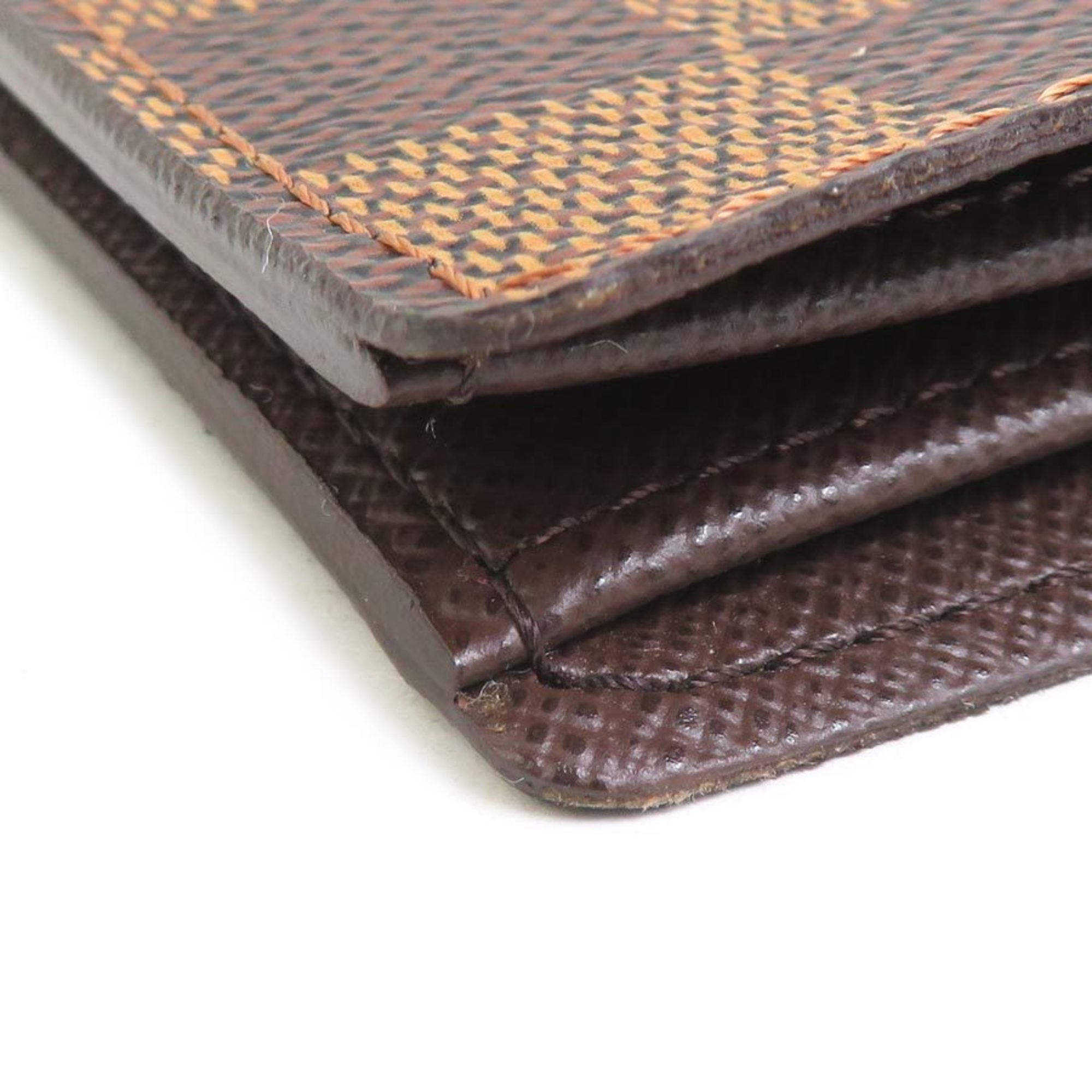 Louis Vuitton Ebene Damier Canvas Wallet (Bi-Fold) (Pre-Owned)