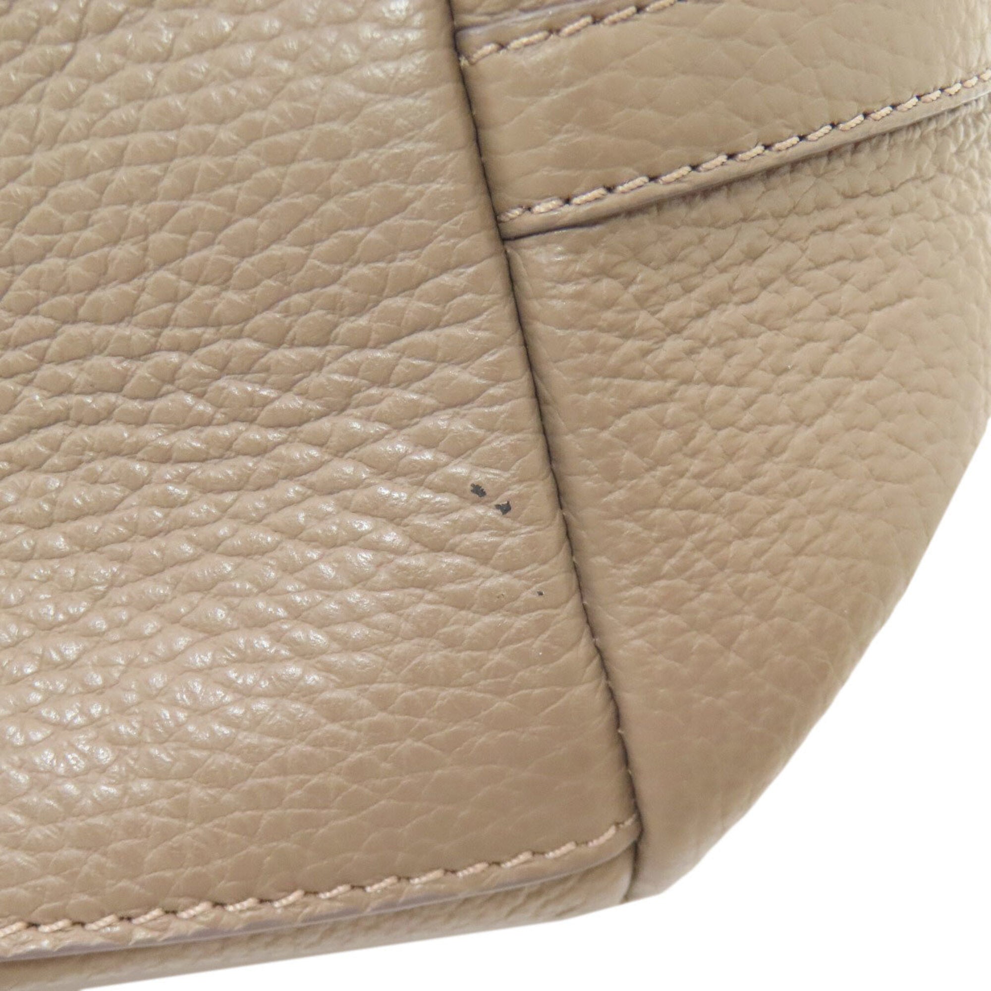 Jimmy Choo Grayish Leather Handbag (Pre-Owned)