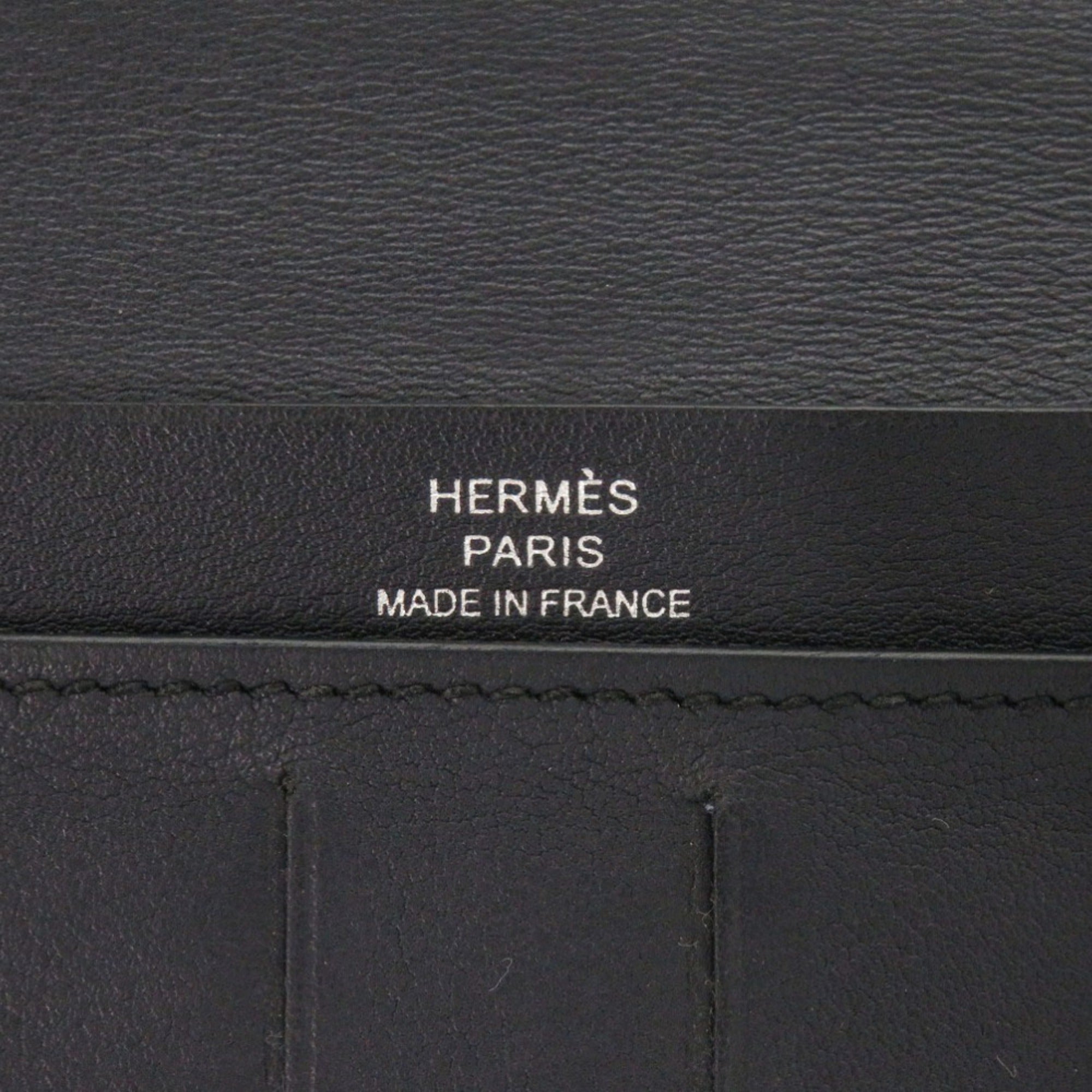 Hermes Blue Indigo Swift Leather Coin Purse/Coin Case (Pre-Owned)