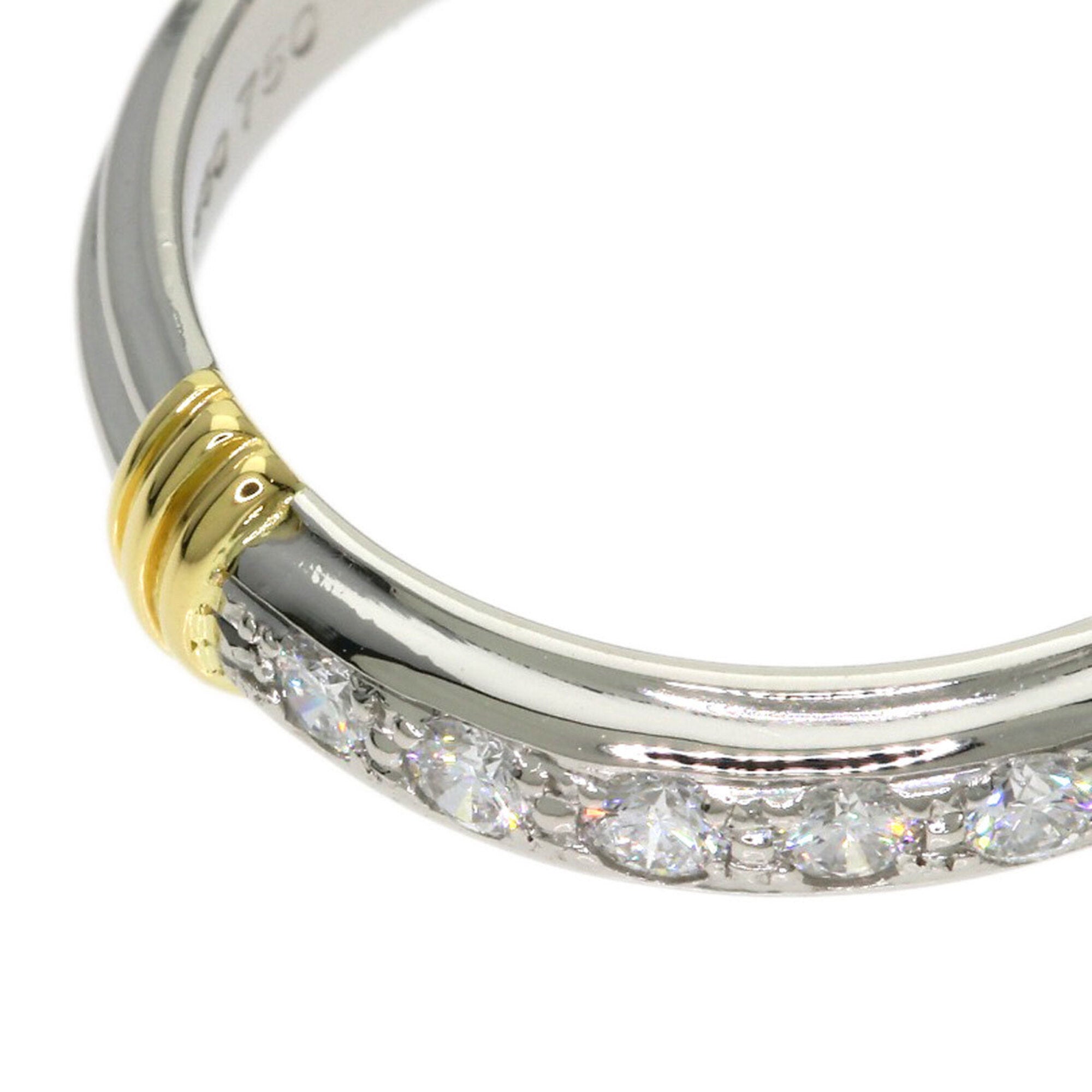 Christian Dior Yellow Gold (18K) Platinum 950 Band Ring (Pre-Owned)