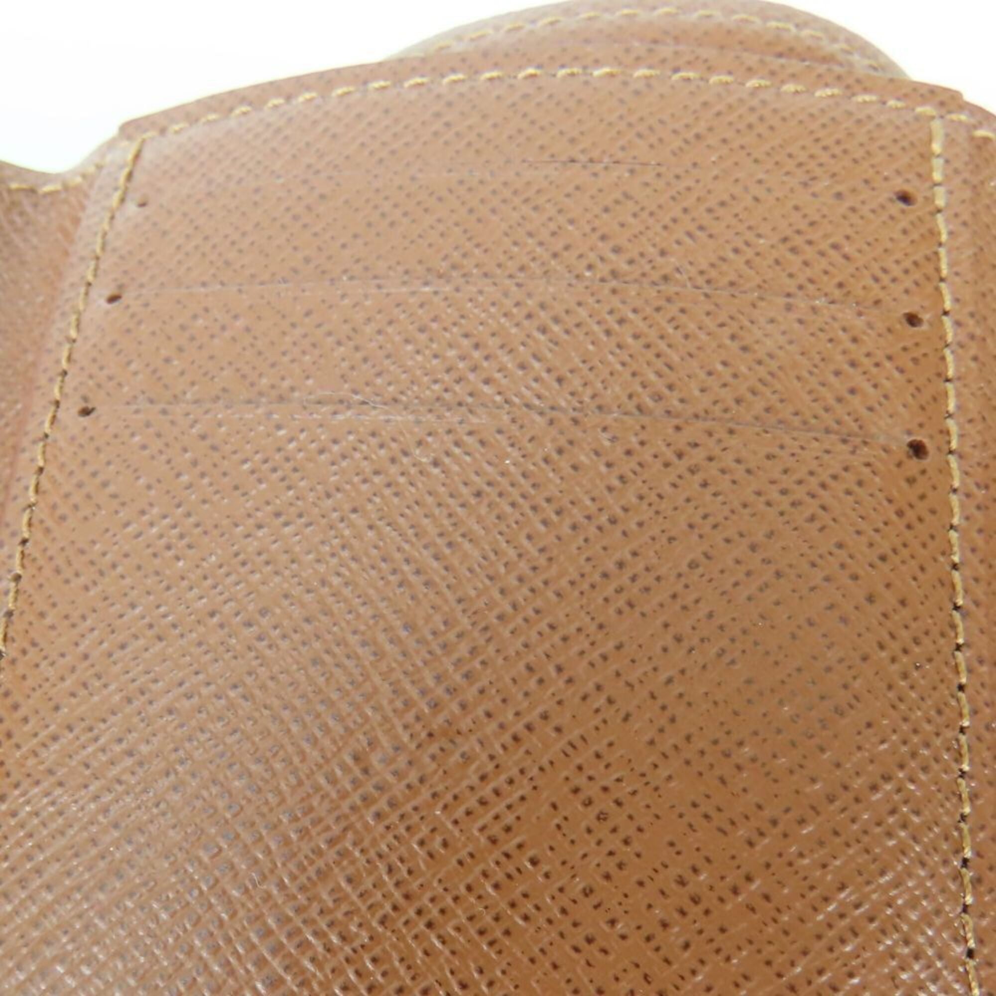 Louis Vuitton Brown Monogram Wallet (Tri-Fold) (Pre-Owned)