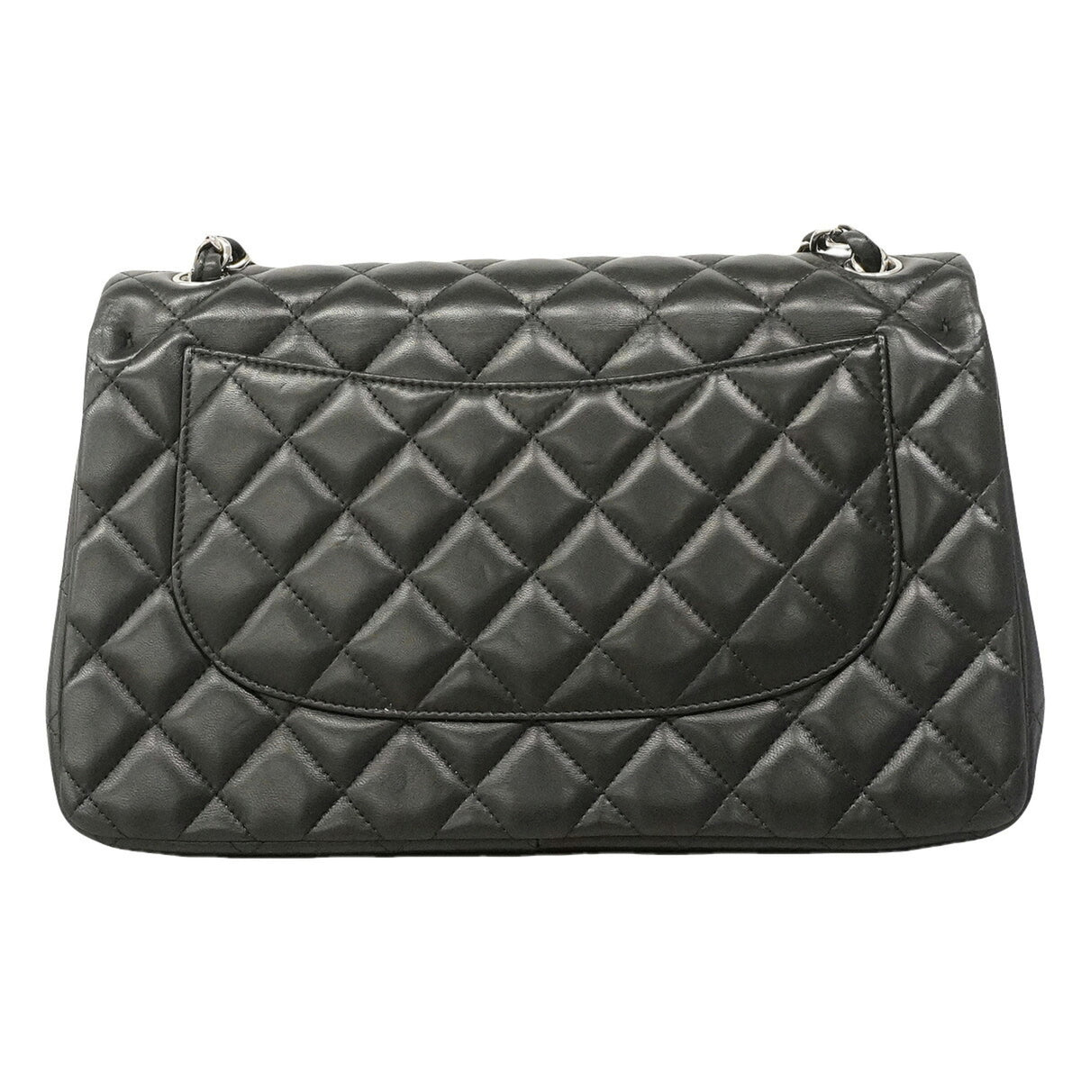 Chanel Black Leather Shoulder Bag (Pre-Owned)