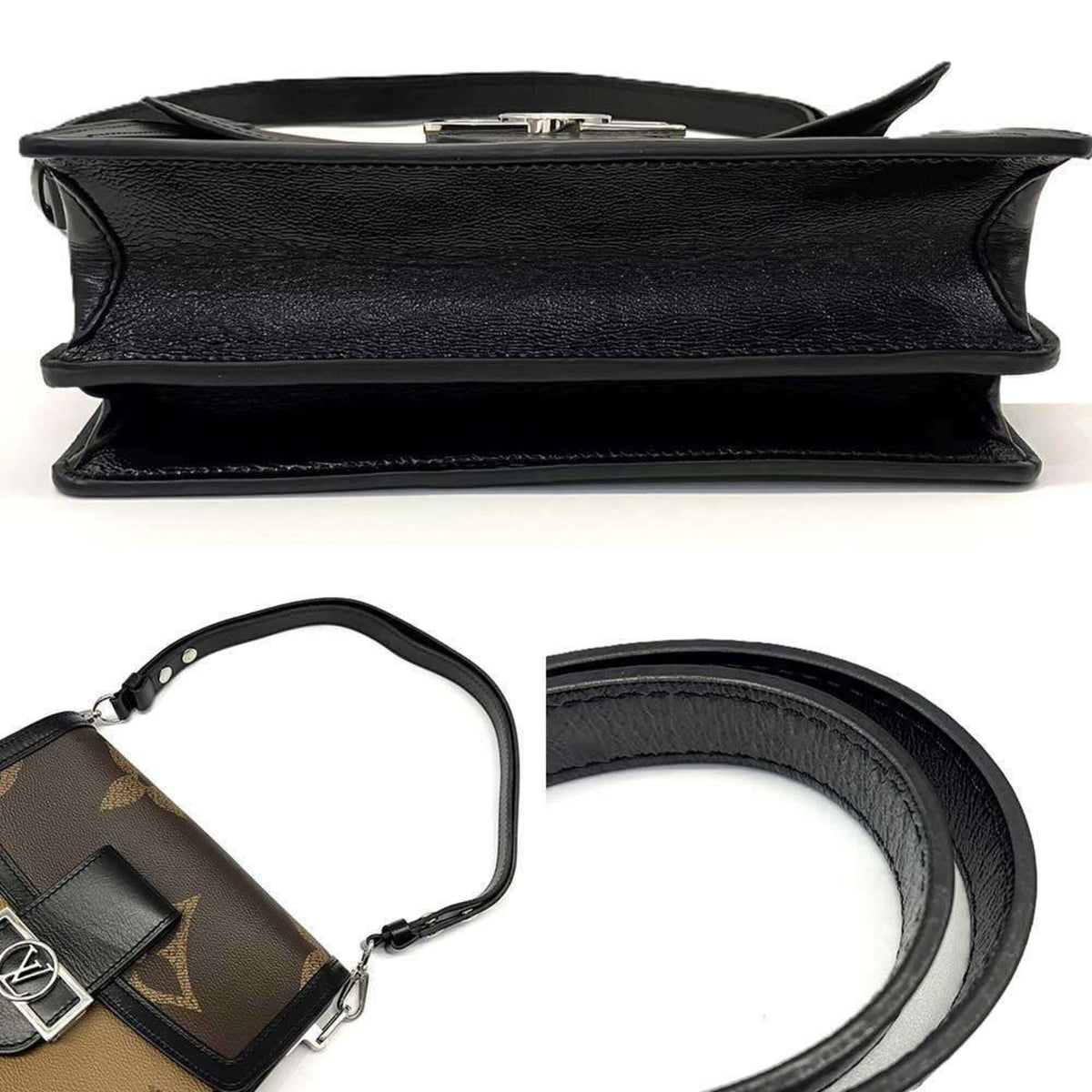 Louis Vuitton Brown Monogram Reverse Shoulder Bag (Pre-Owned)
