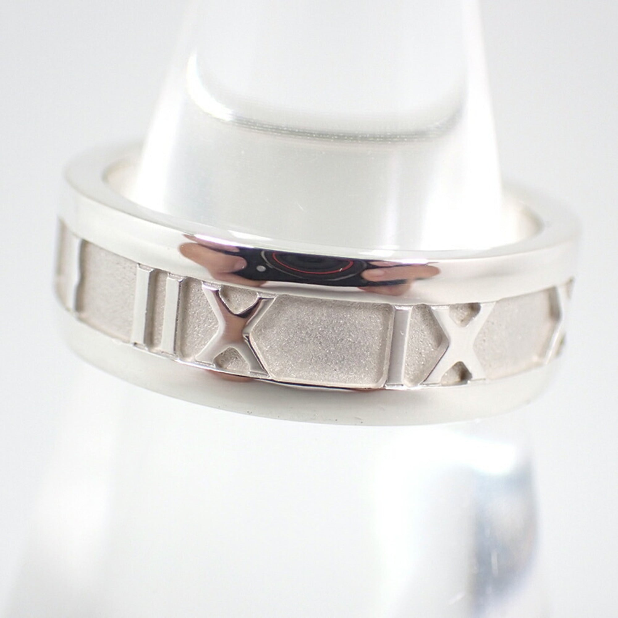 Tiffany Silver Sterling Silver 925 Band Ring (Pre-Owned)
