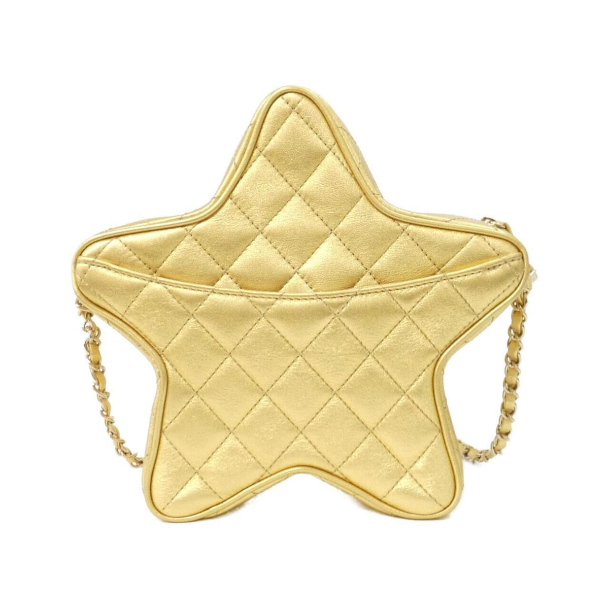 Chanel Gold Shoulder Bag (Pre-Owned)
