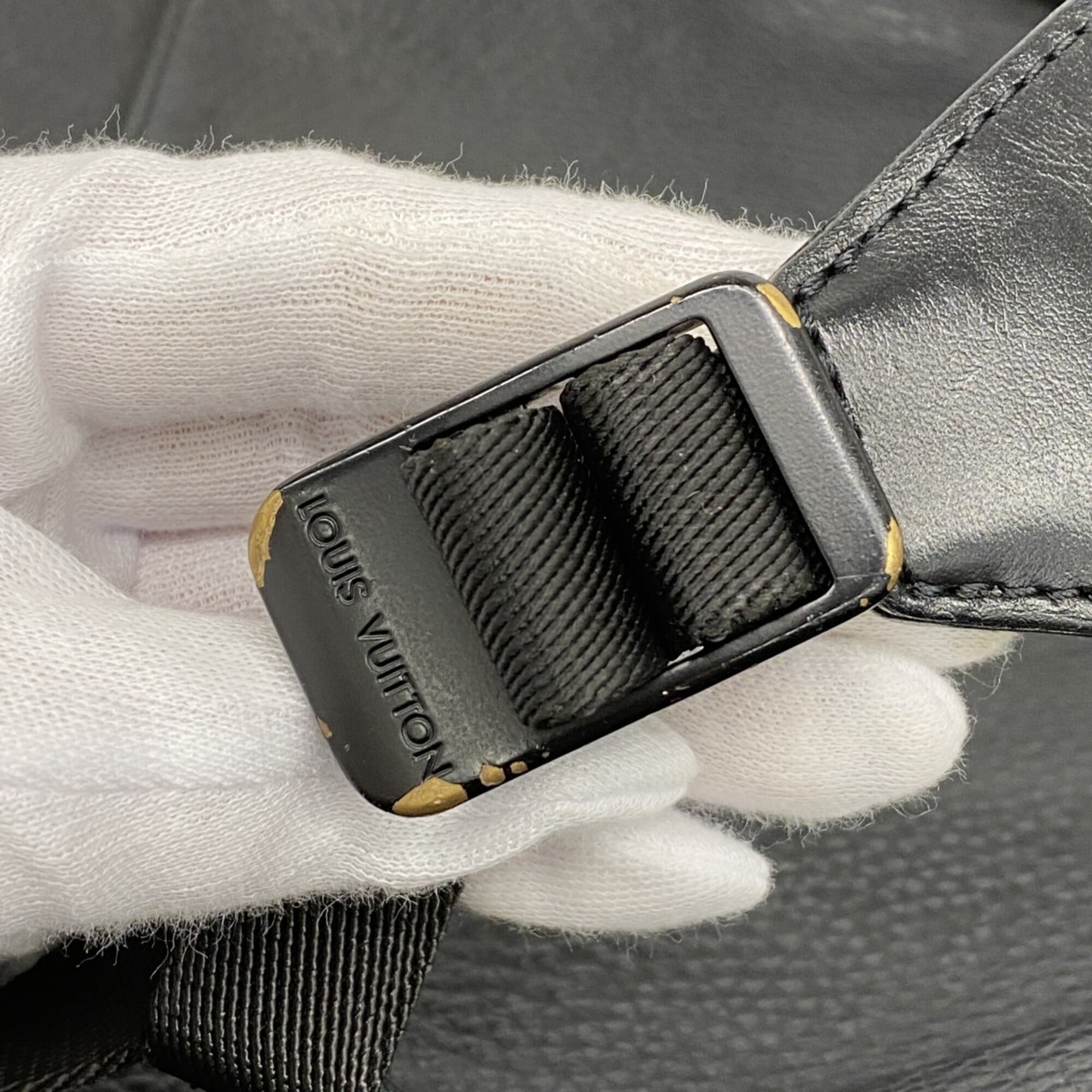 Louis Vuitton Black Backpack (Pre-Owned)