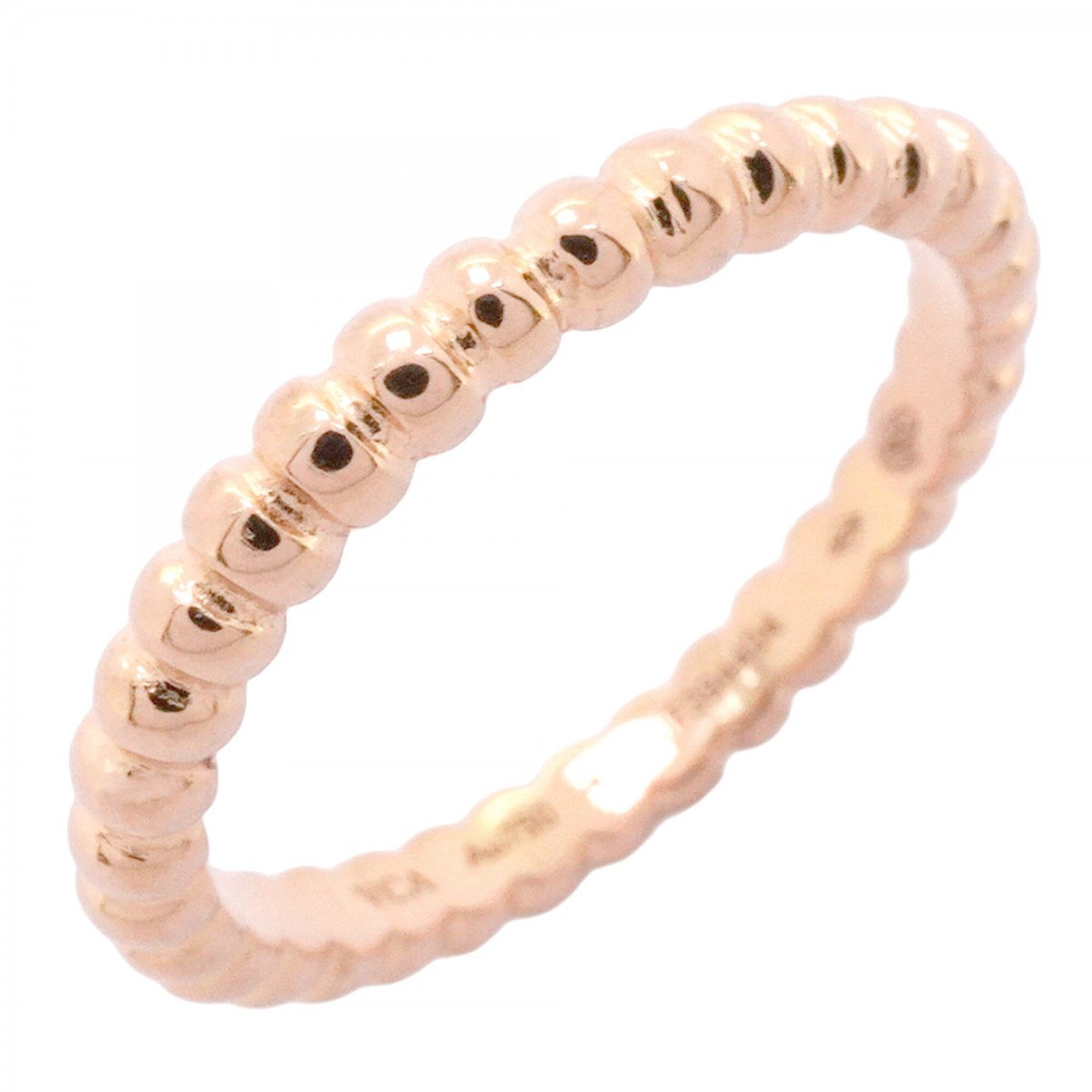 Van Cleef & Arpels Pink Gold (18K) Band Ring (Pre-Owned)