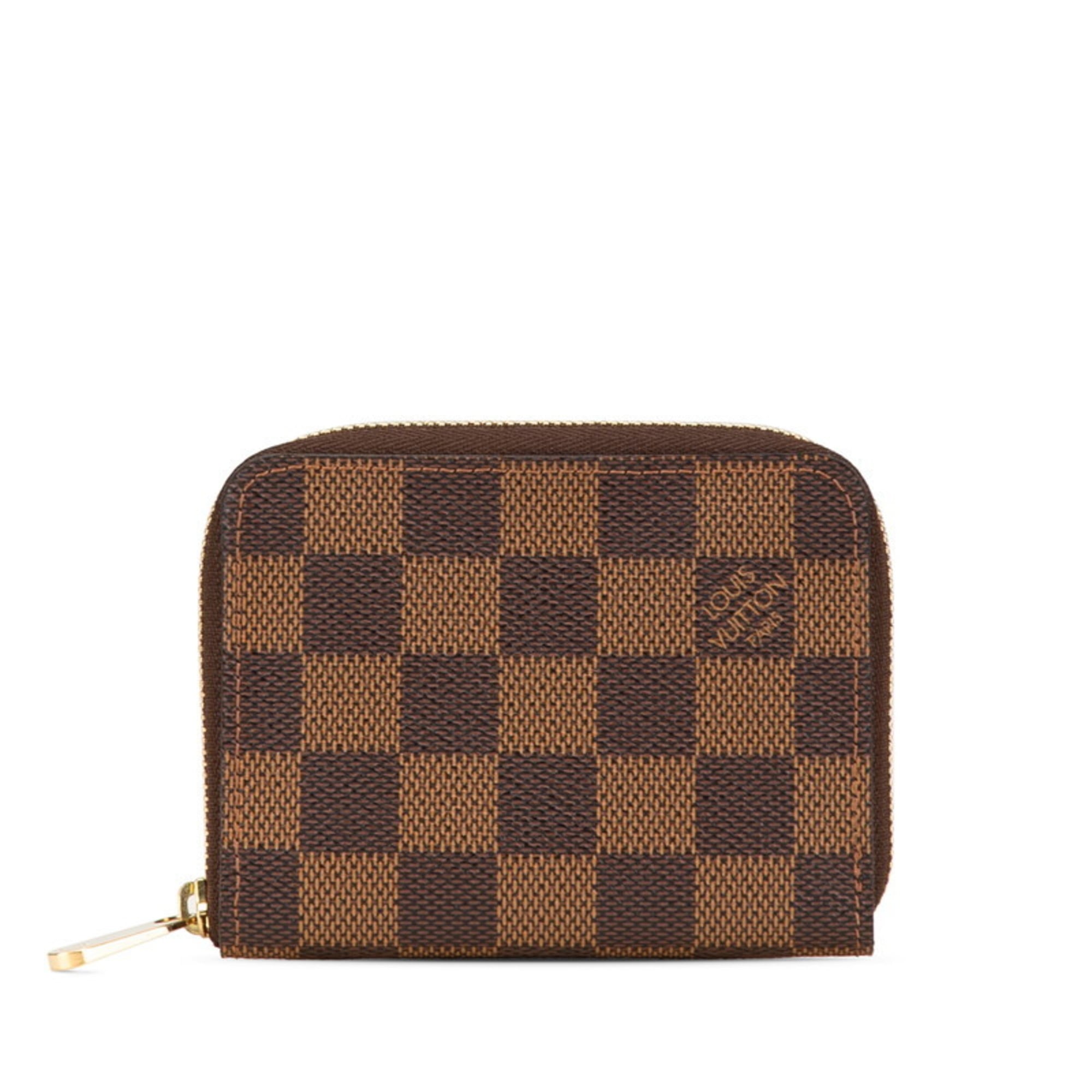 Louis Vuitton Damier Brown Pvc Coin Purse/Coin Case (Pre-Owned)