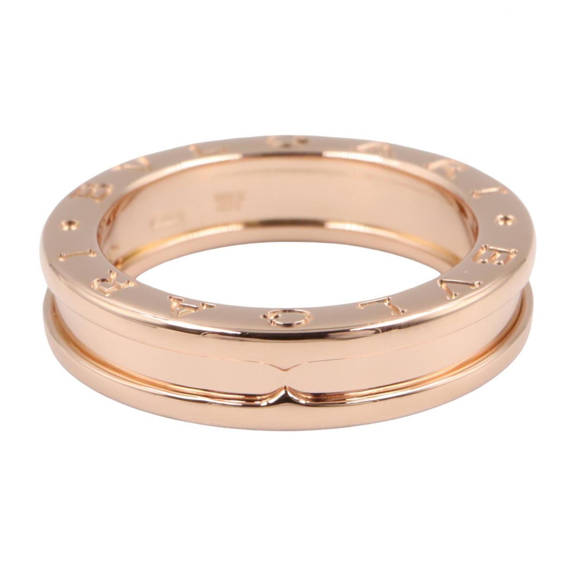 Bvlgari Gold Pink Gold (18K) Band Ring (Pre-Owned)