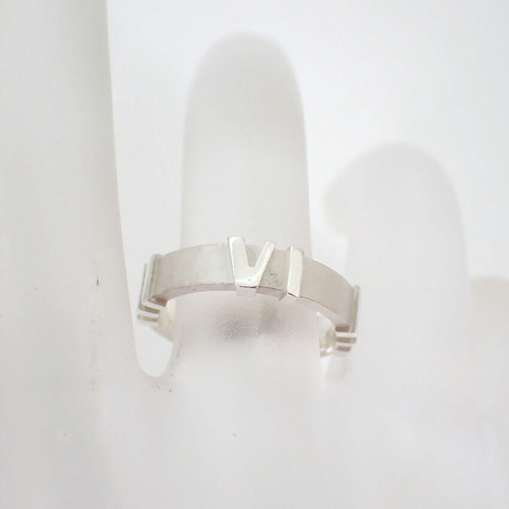 Tiffany Sterling Silver 925 Band Ring (Pre-Owned)