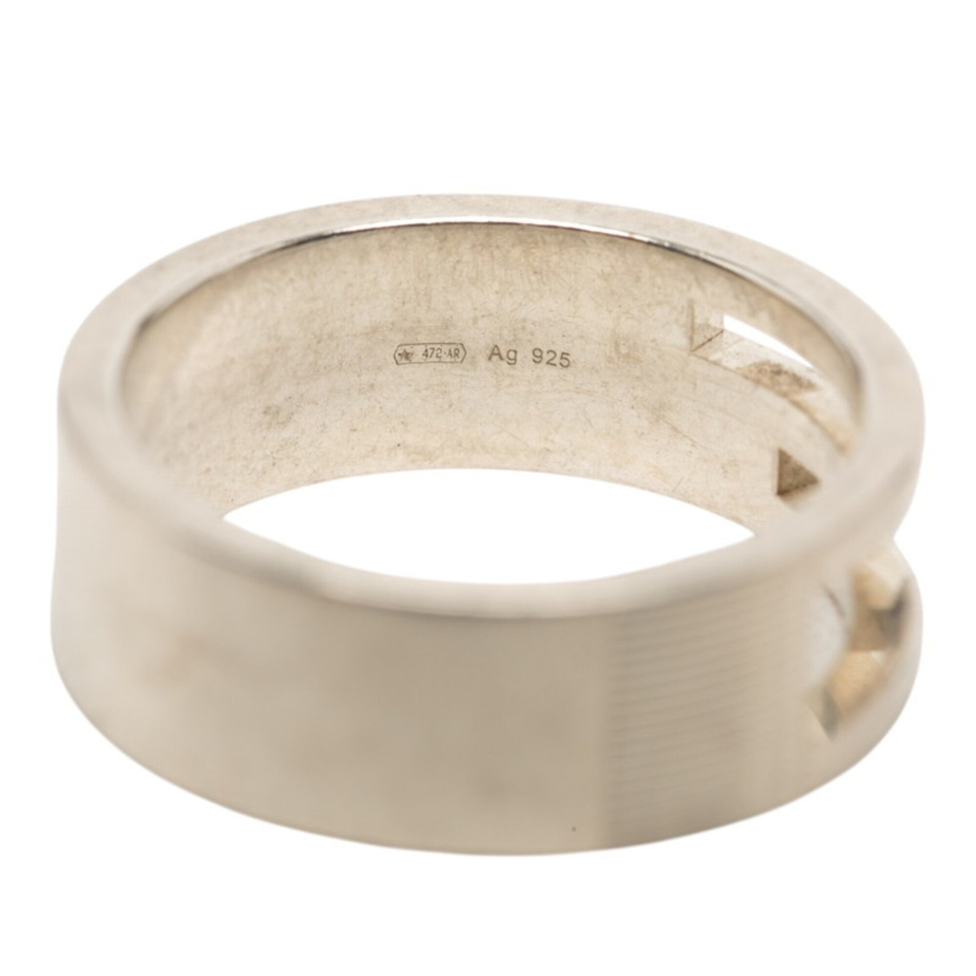 Gucci Silver 925 Band Ring (Pre-Owned)