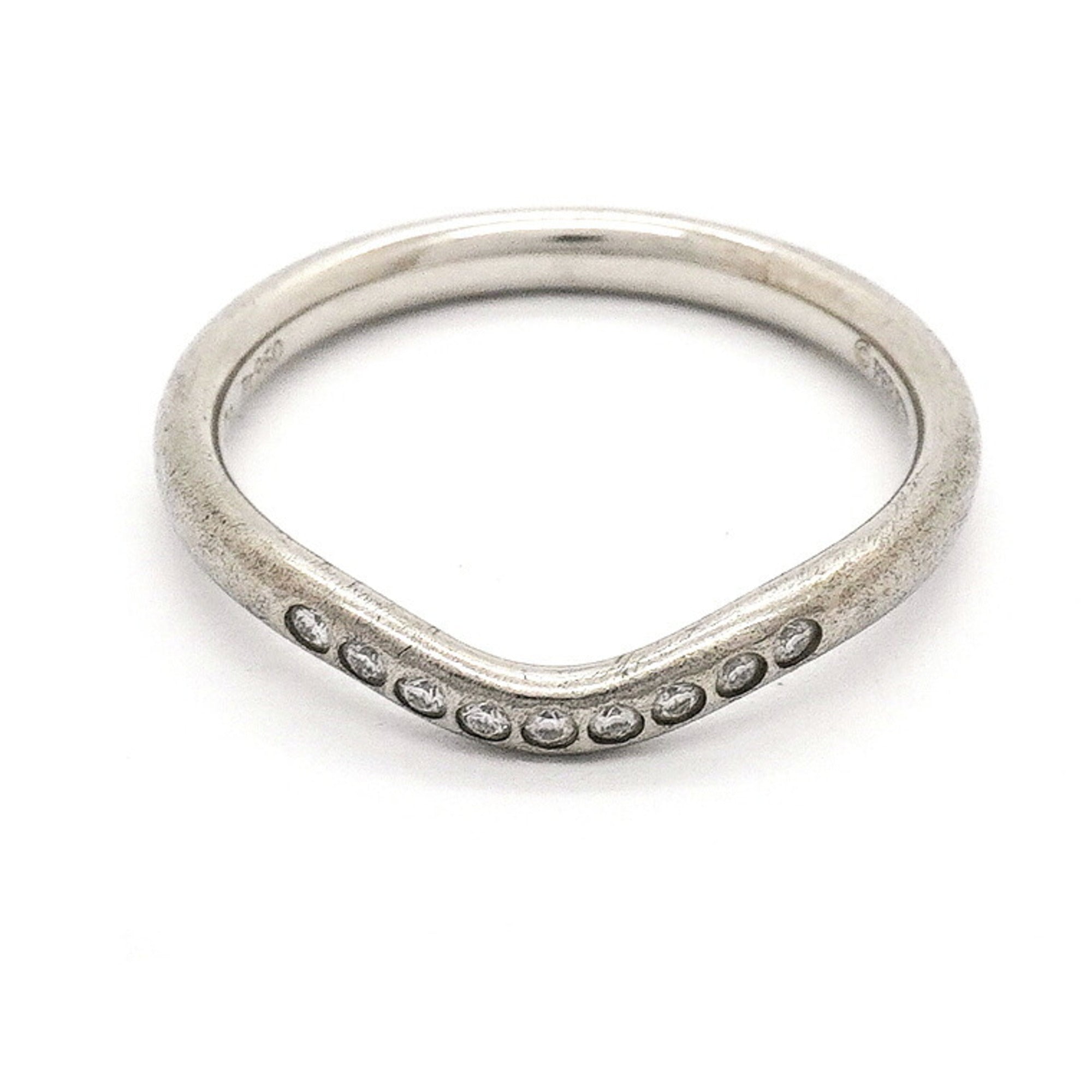 Tiffany Platinum 950 Band Ring (Pre-Owned)