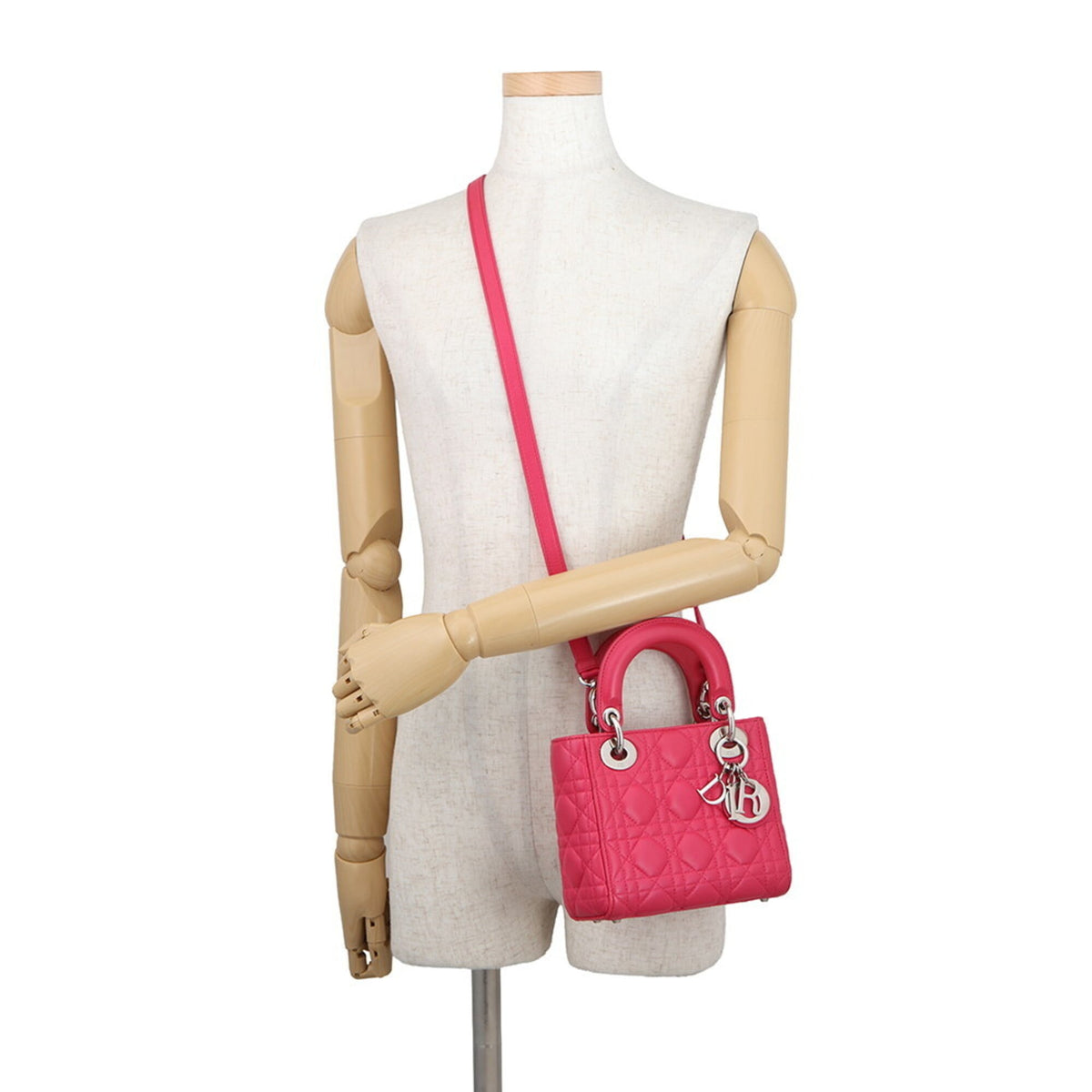 Christian Dior Pink Leather Handbag (Pre-Owned)