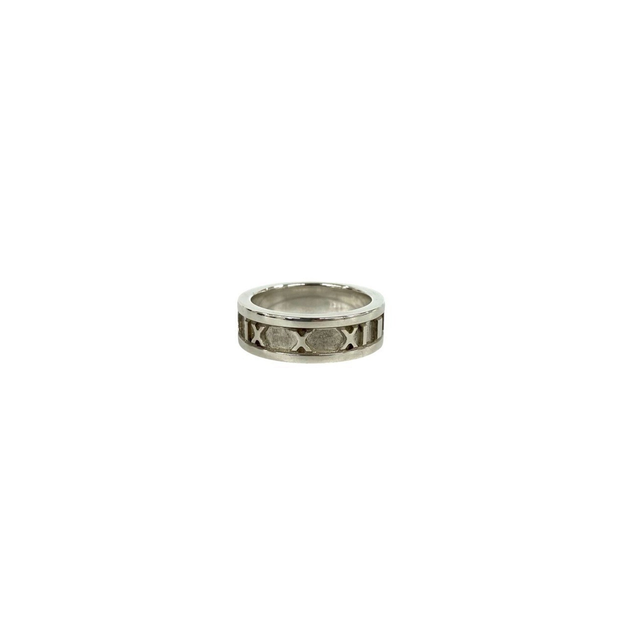Tiffany Silver Silver 925 Band Ring (Pre-Owned)