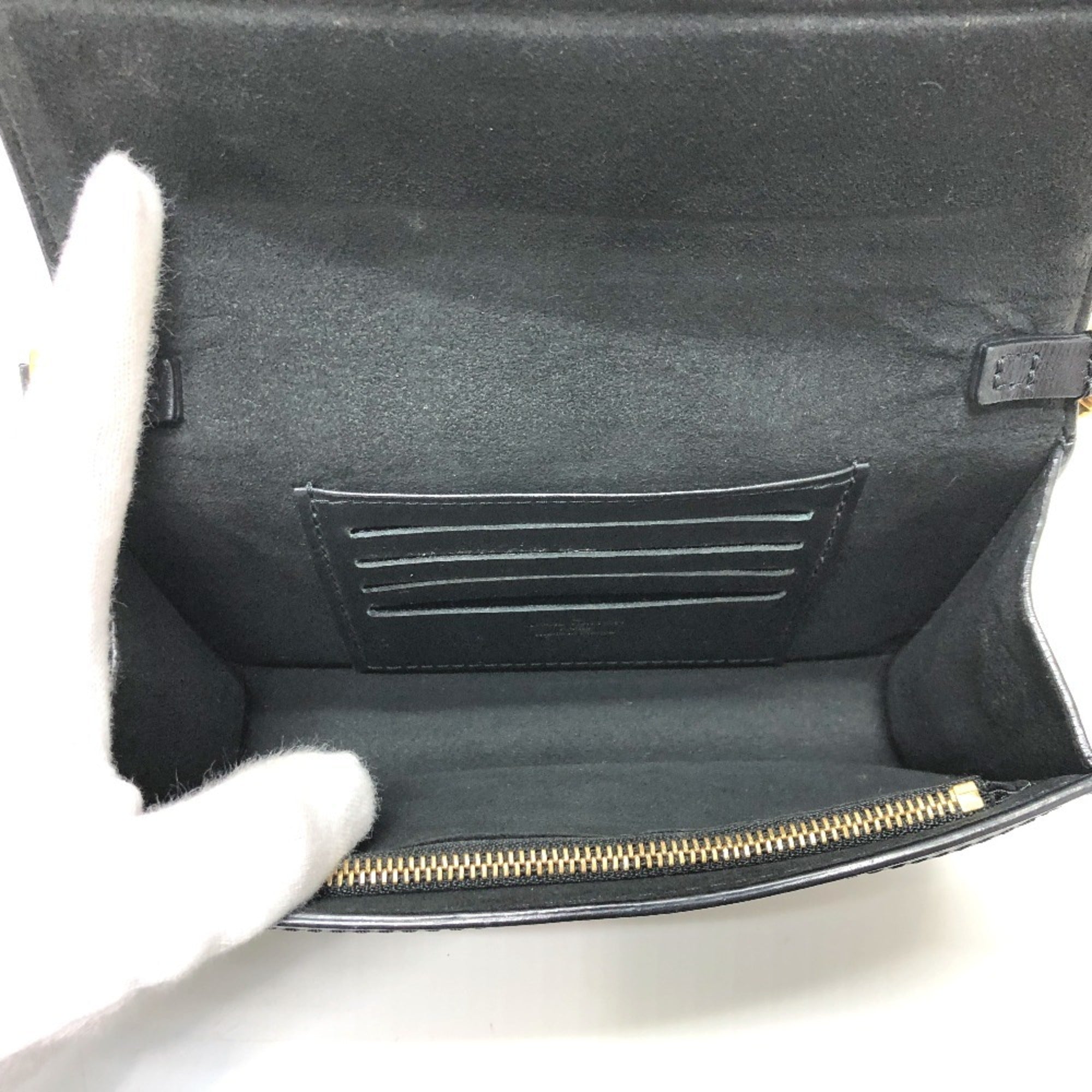 Louis Vuitton Navy Canvas Shoulder Bag (Pre-Owned)