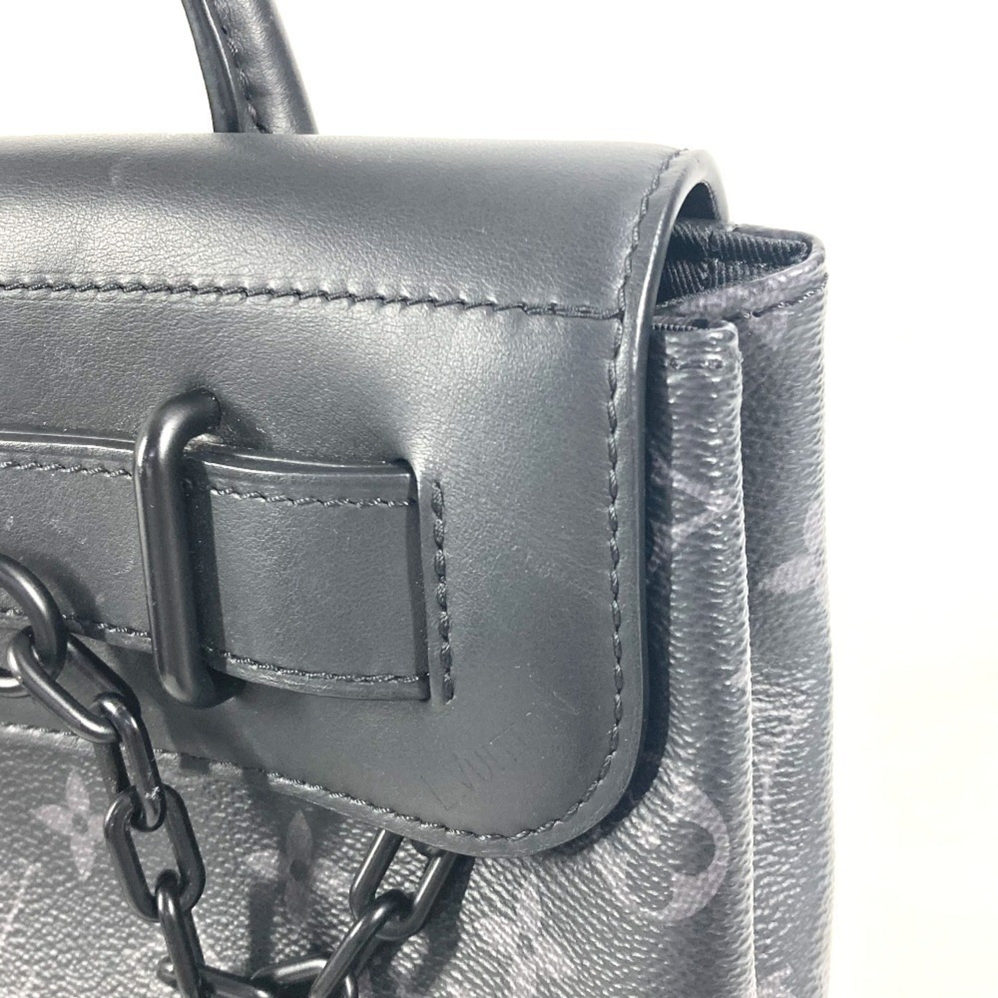 Louis Vuitton Black Monogram Eclipse Monogram Eclipse Handbag Shoulder Bag (Pre-Owned)