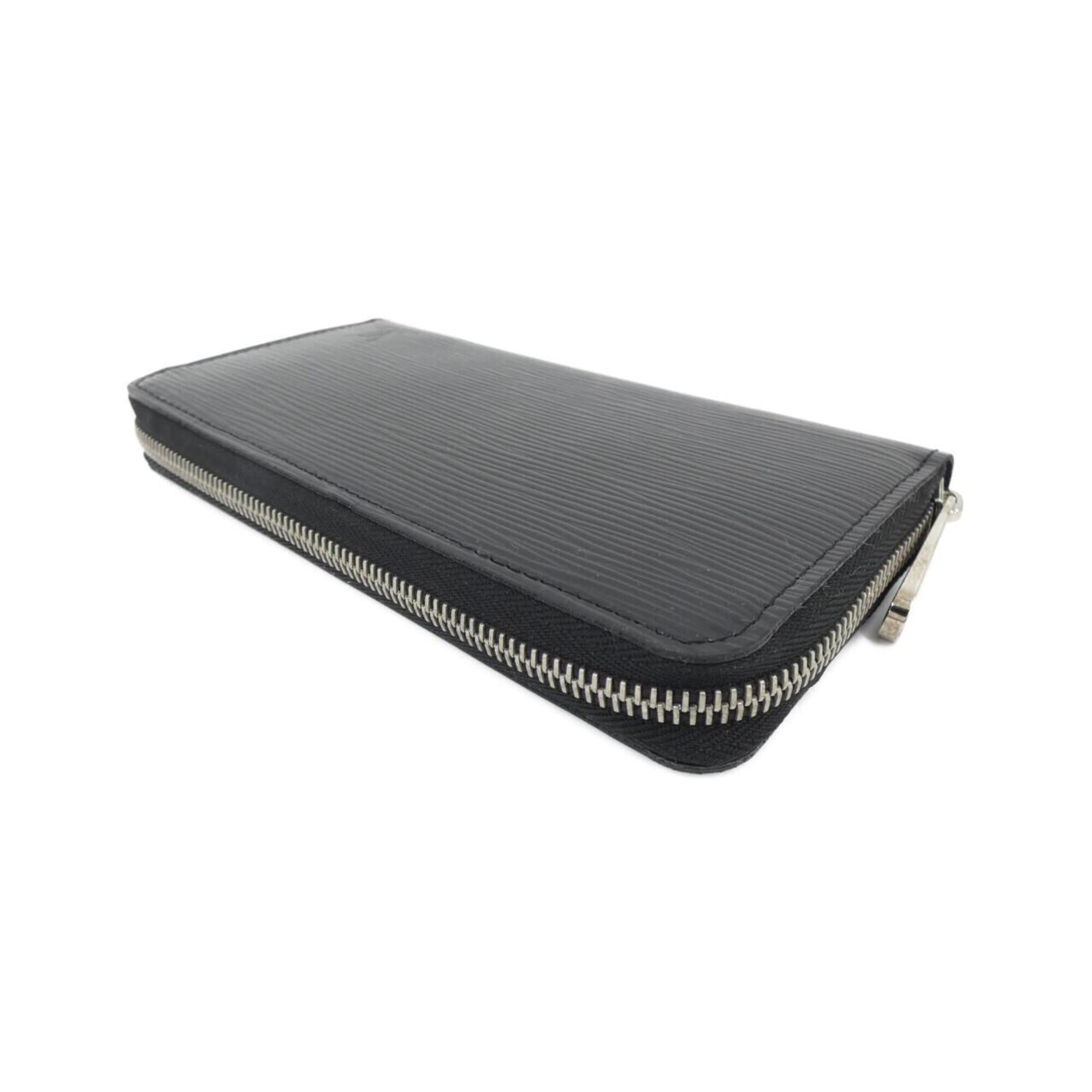 Louis Vuitton Black Leather Long Bill Wallet (Bi-Fold) (Pre-Owned)