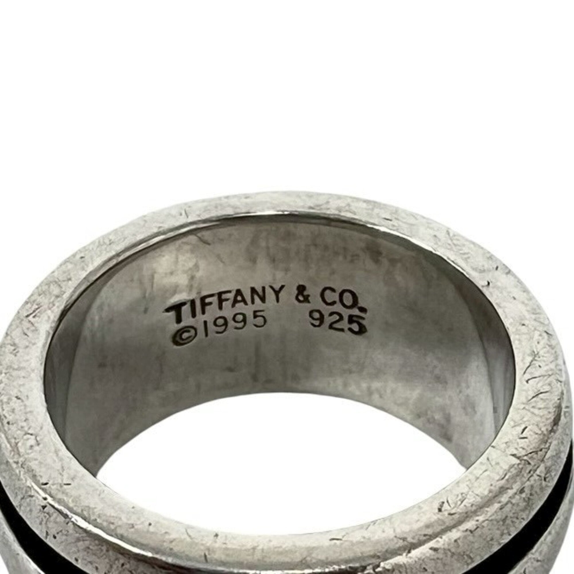 Tiffany Silver Silver 925 Band Ring (Pre-Owned)